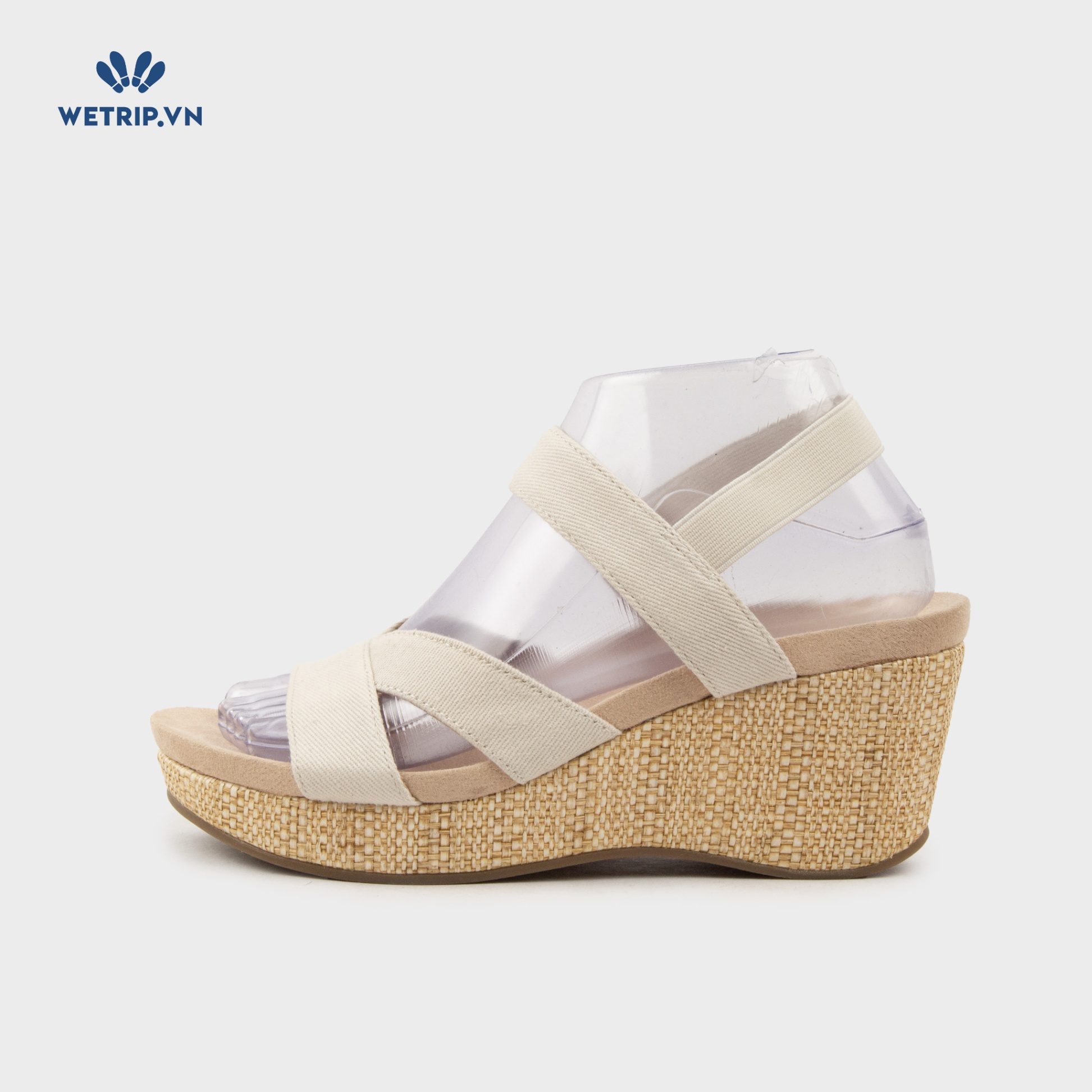 Sandal xuồng Life Stride (Trắng) Mã SDX-LS-006-A