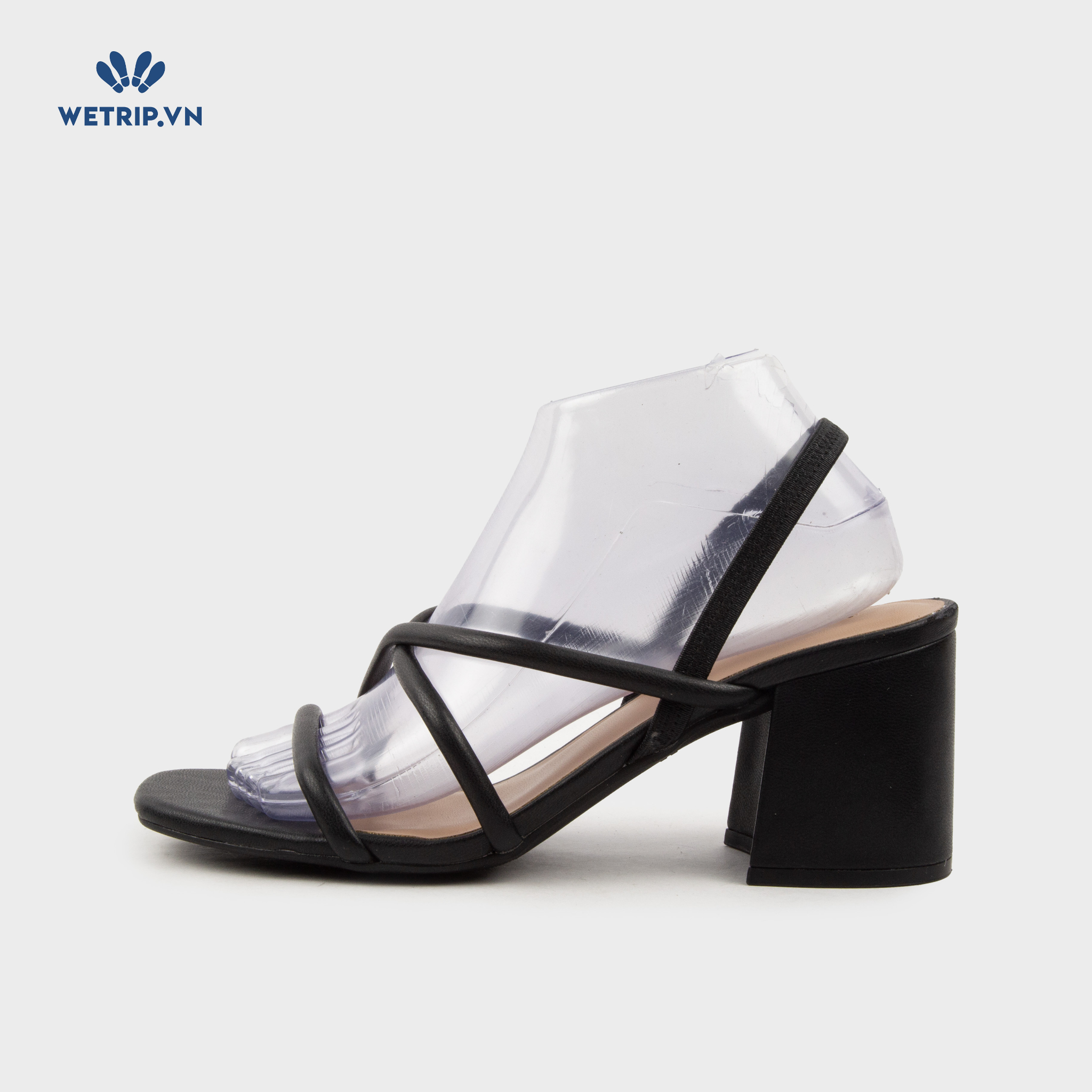 Sandal Cao Gót Old Navy (Đen) Mã SDCG-ONA-001-B