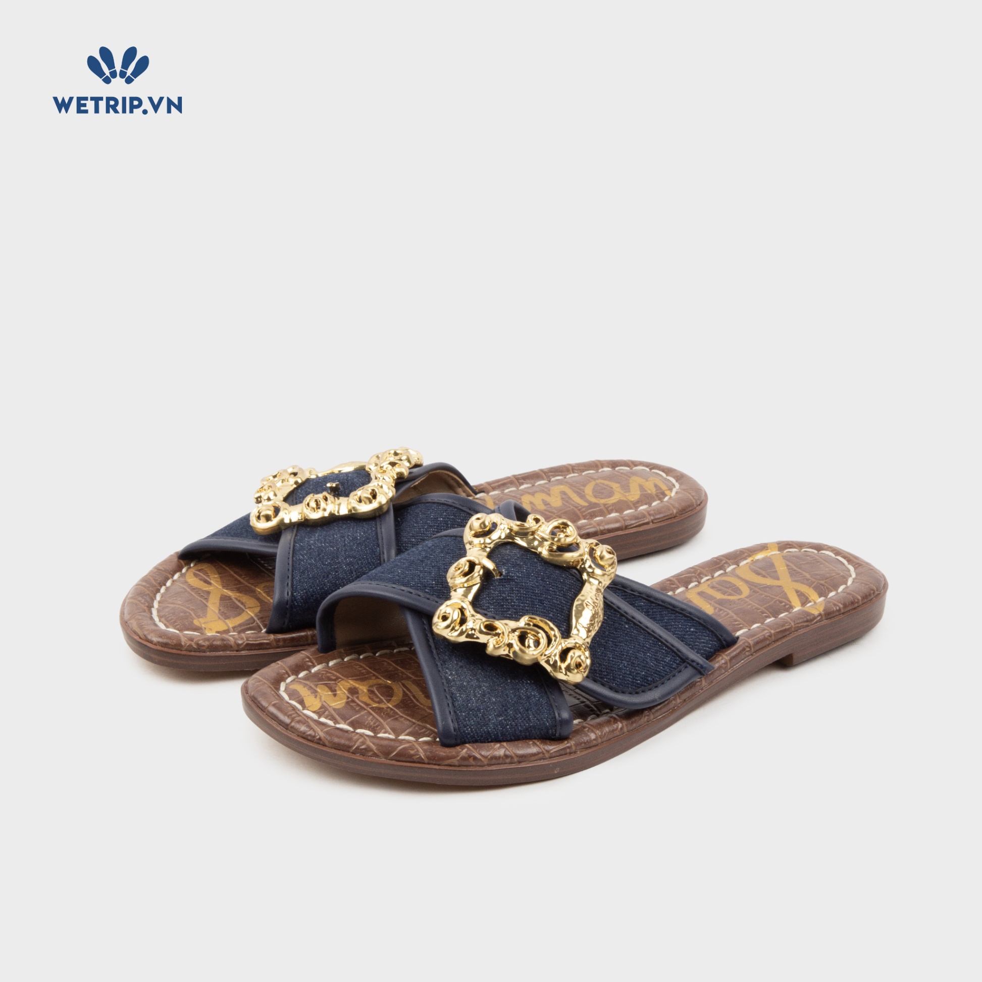 Sandal Sam Edelman (Xanh Navi) Mã SD-SE-056-A
