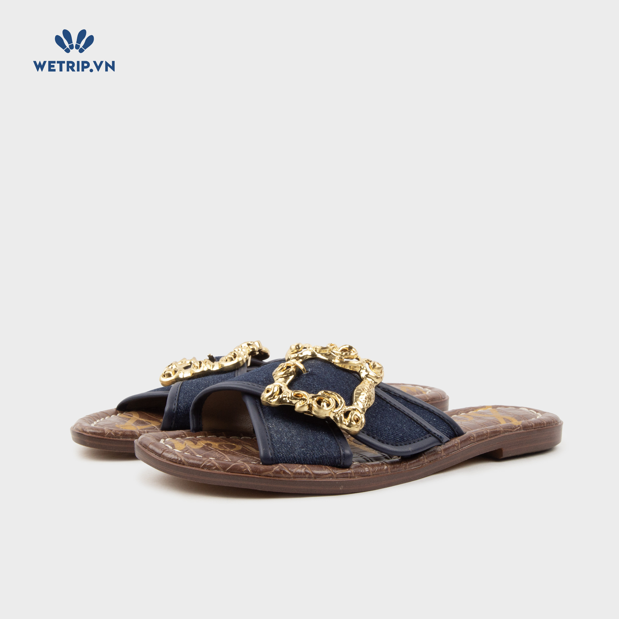 Sandal Sam Edelman (Xanh Navi) Mã SD-SE-056-A