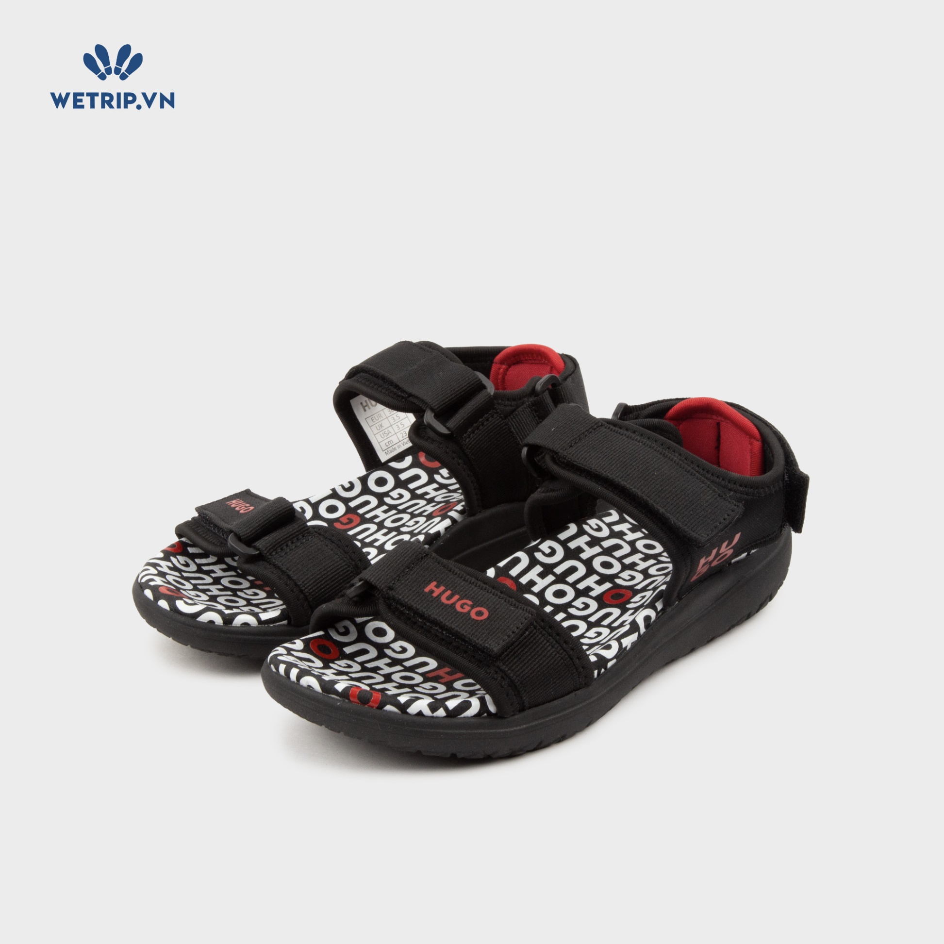 Sandal Hugo (Đen) Mã SD-HUGO-001-A