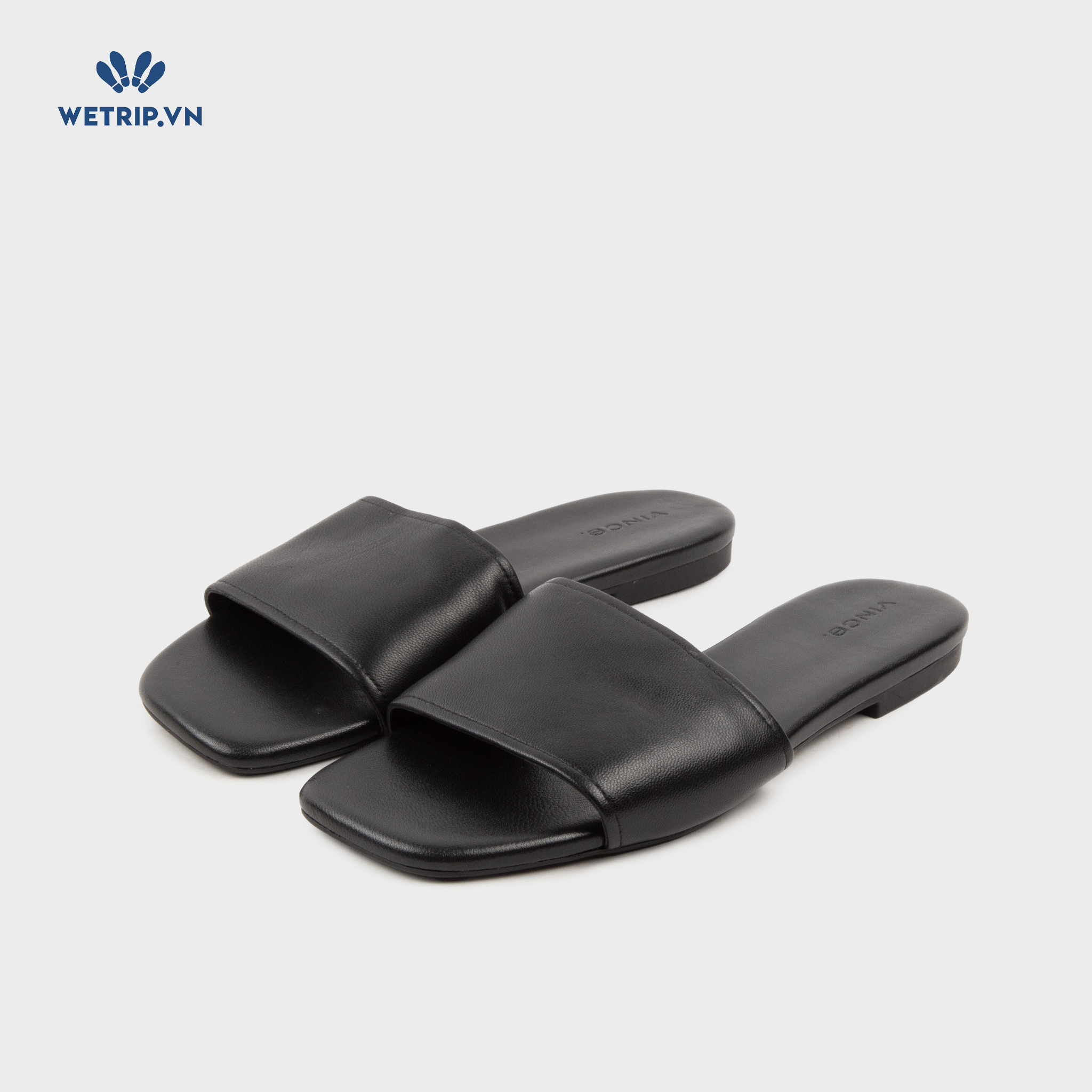 Sandal Vince (Đen đế đen) Mã SD-VINC-001-A2