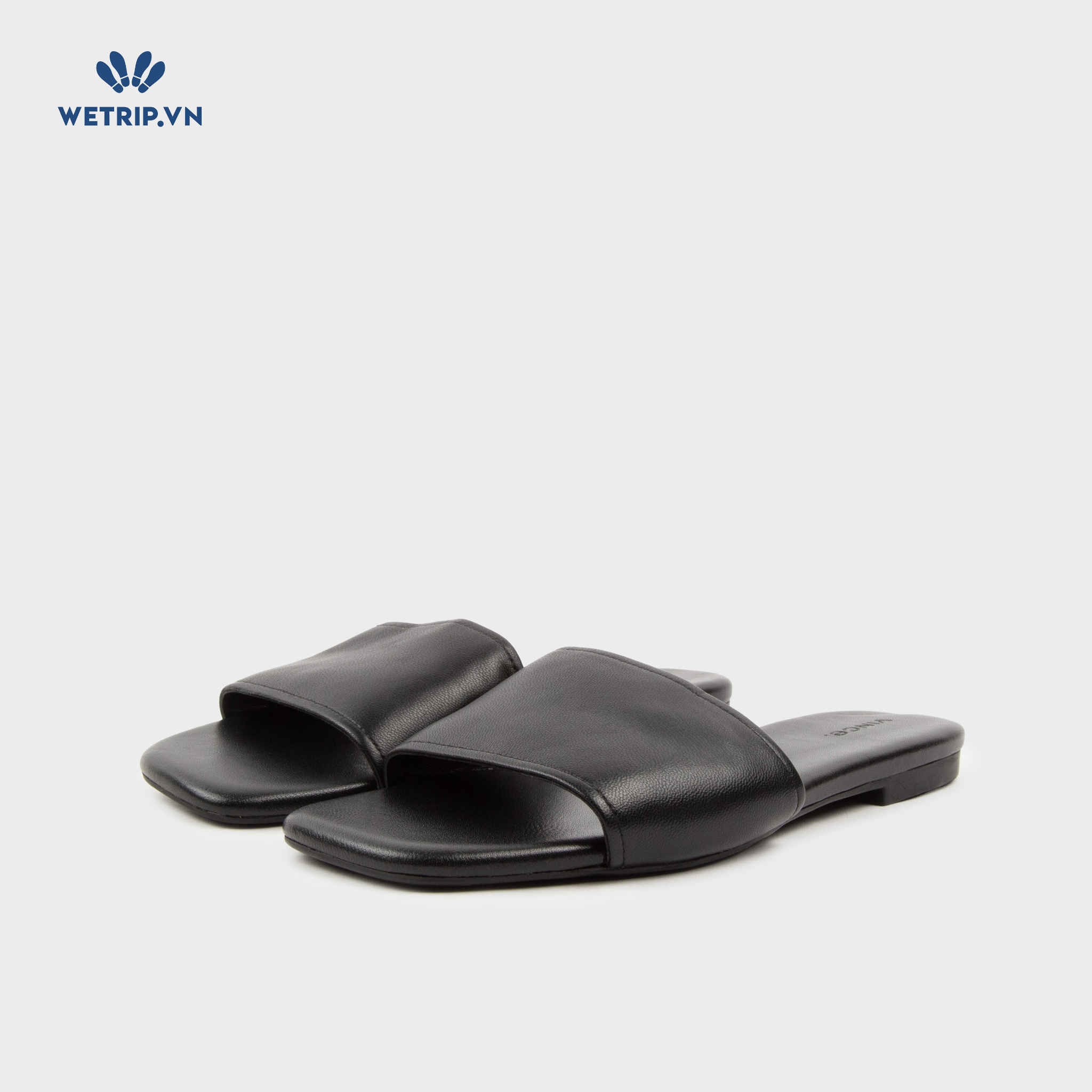 Sandal Vince (Đen đế đen) Mã SD-VINC-001-A2
