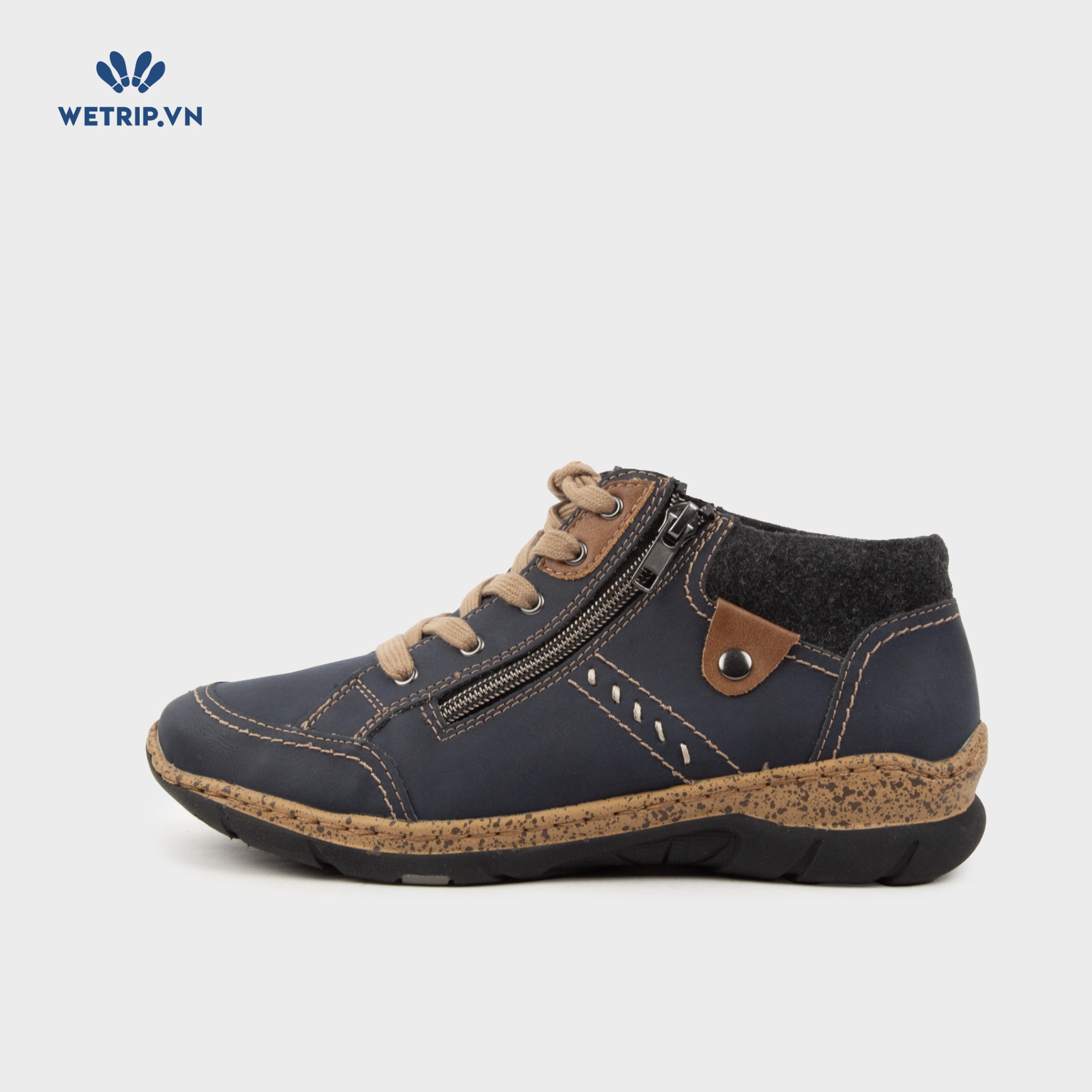 Sneaker Hush Puppies (Xanh) Mã SN-HPP-013-A