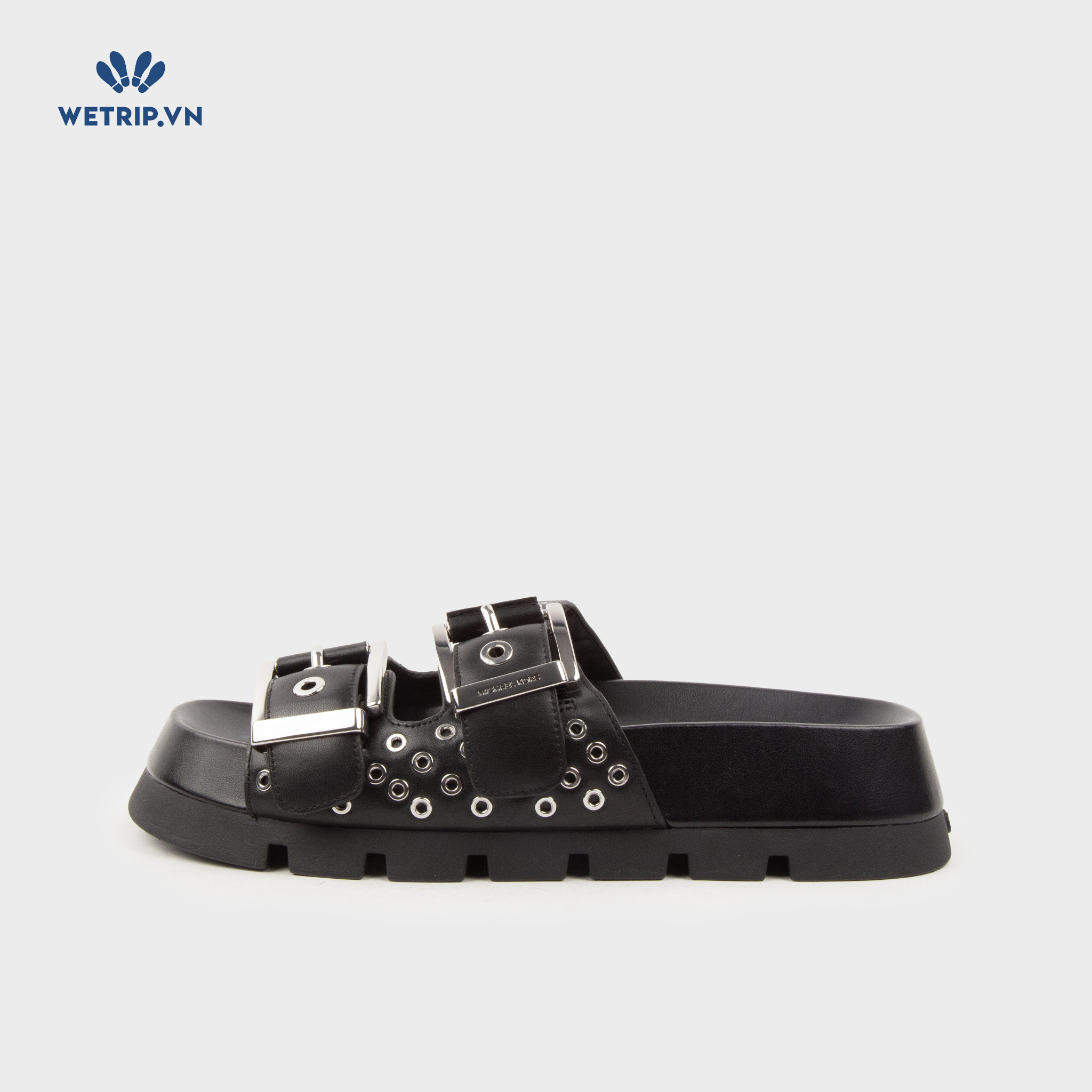 Sandal Wetrip_MKs (Quai đen bấm lỗ) Mã SD-MK-004-C