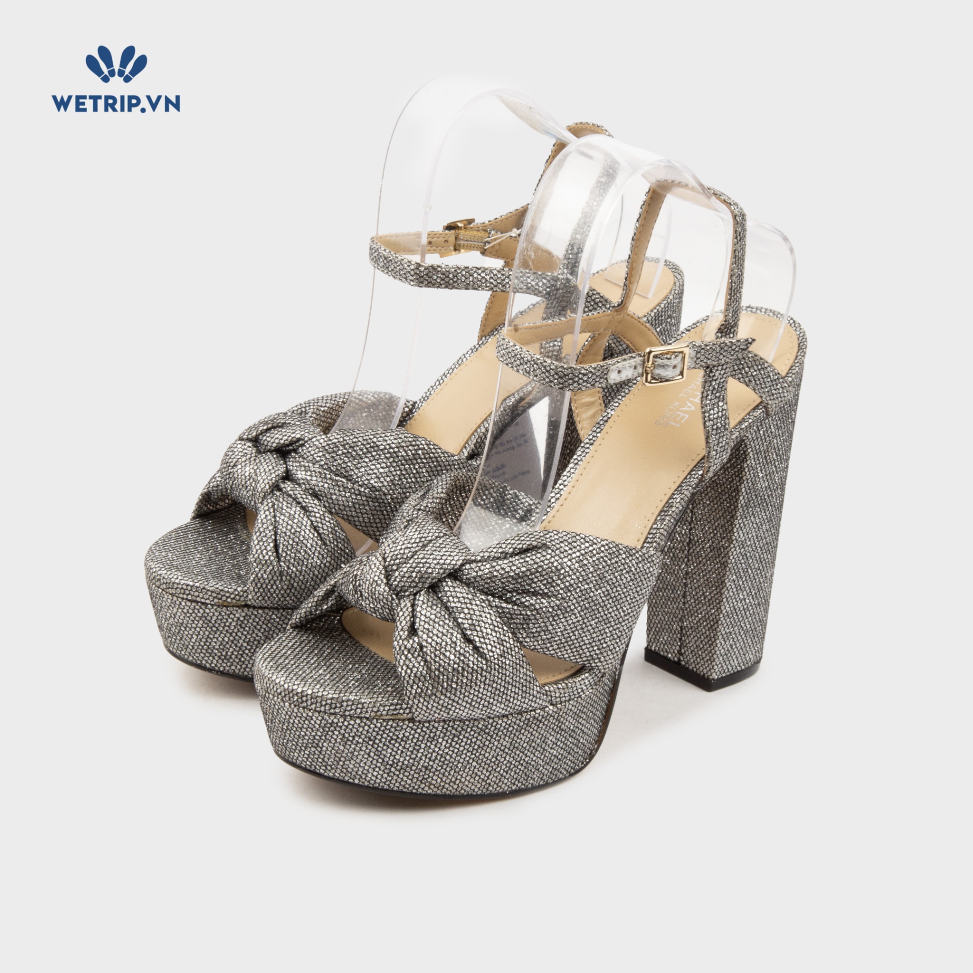 Sandals Cao Gót Wetrip_MKs (Đá trắng) Mã SDCG-MK-047-B