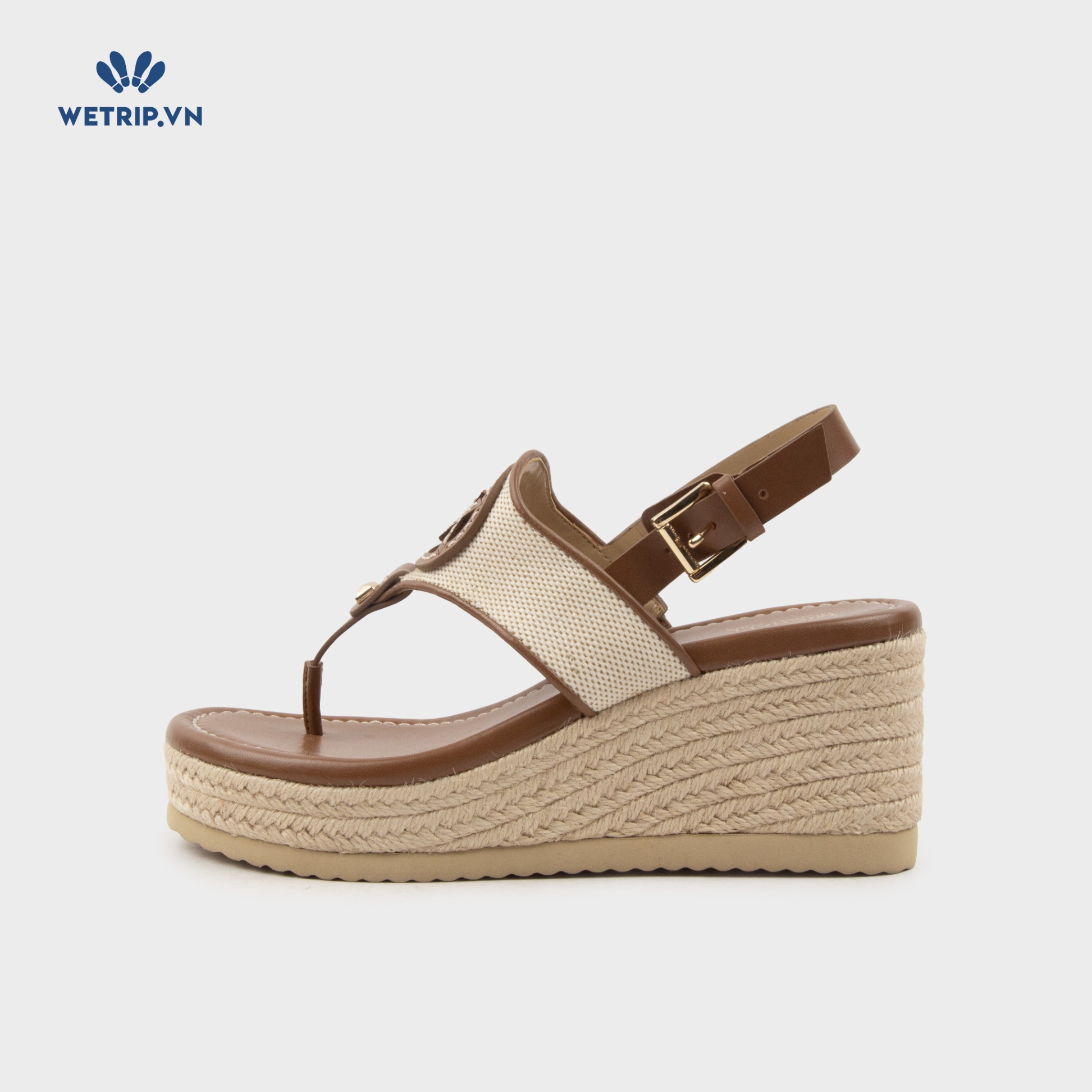 Sandal Xuồng Wetrip_MKs (Quai trắng) Mã SDX-MK-016-B