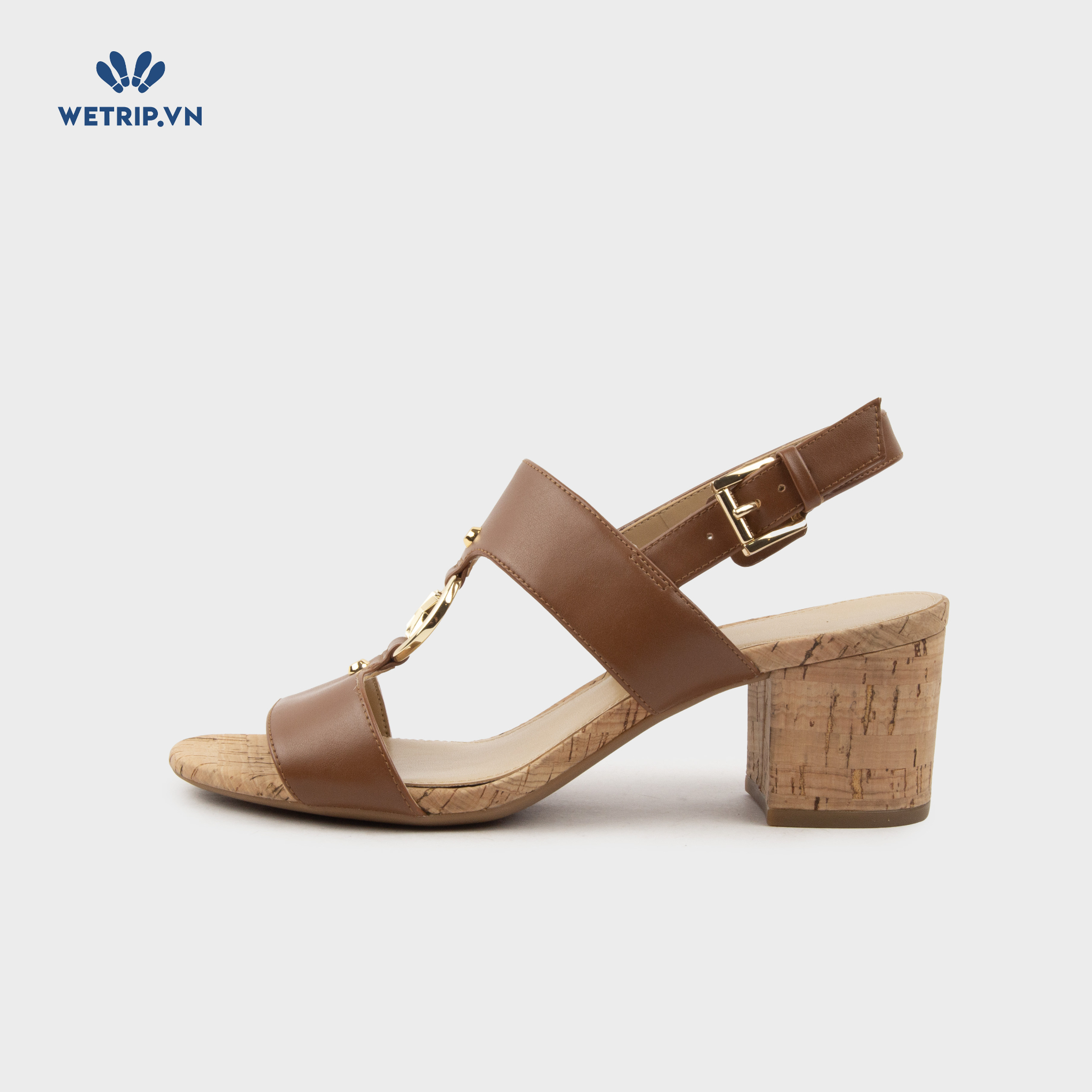 Sandals Cao Gót Wetrip_MKs (Nâu) Mã SDCG-MK-008-C