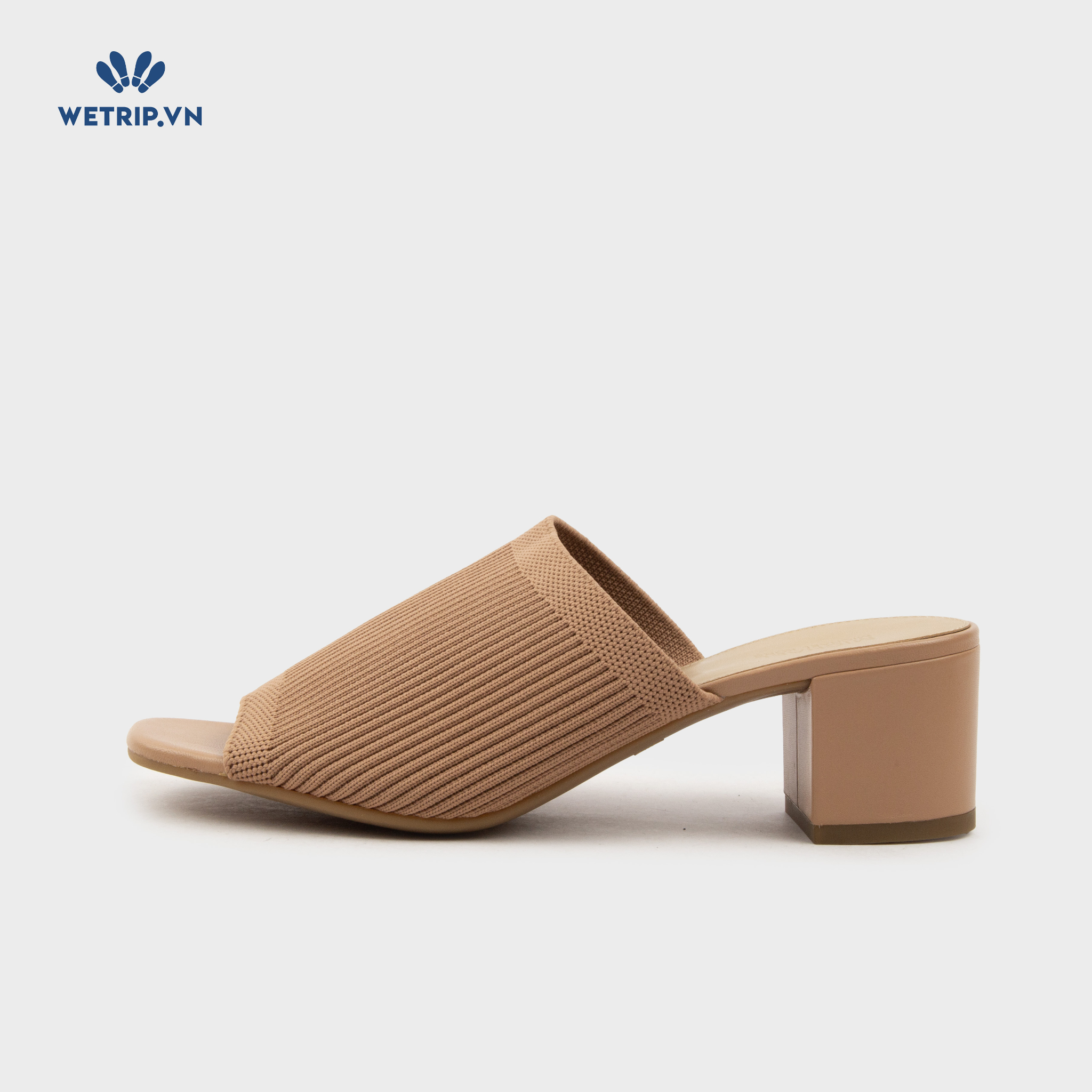 Sandals Cao Gót Wetrip_MKs (Hồng nude) Mã SDCG-MK-070-A