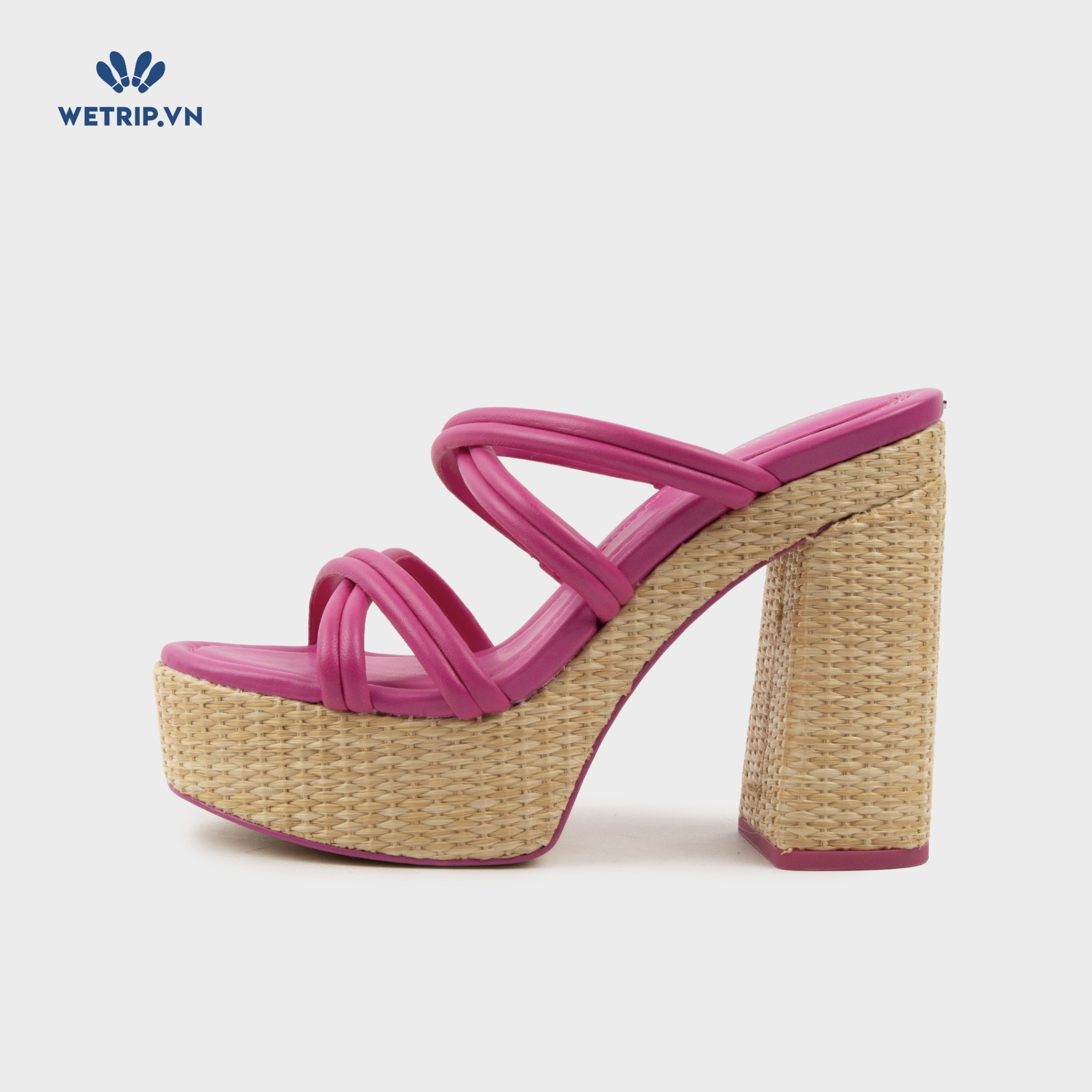 Sandals Cao Gót Wetrip_MKs (Hồng) Mã SDCG-MK-022-D