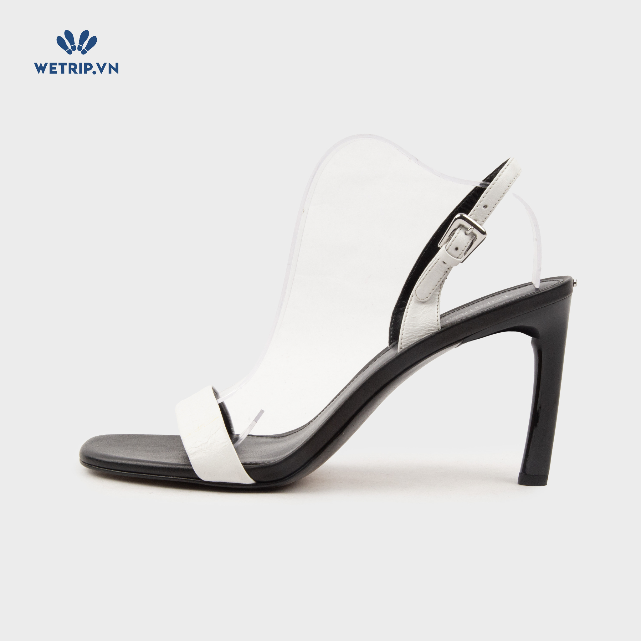 Sandals Cao Gót Wetrip_MKs (Quai trắng) Mã SDCG-MK-090-A