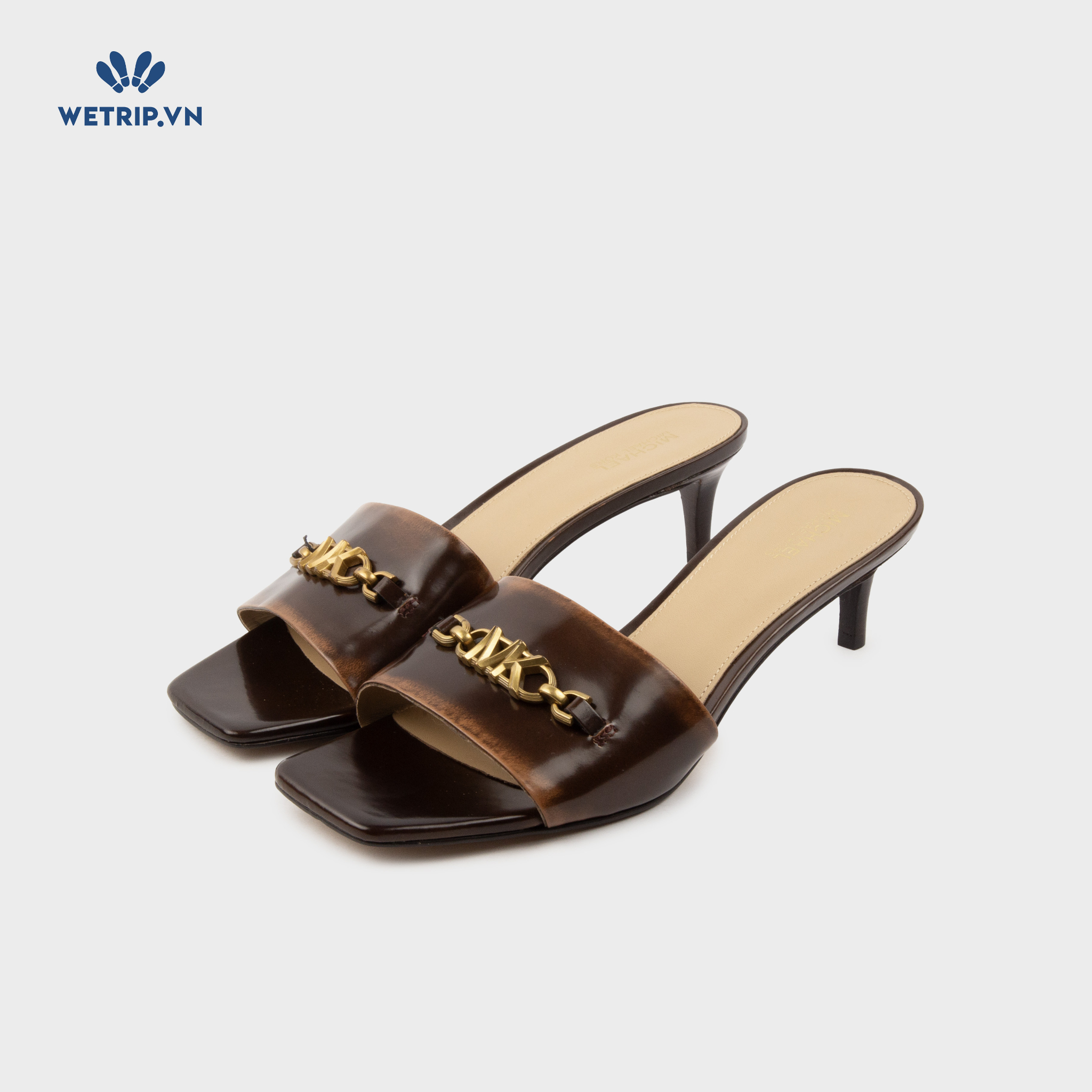 Sandals Cao Gót Wetrip_MKs (Nâu) Mã SDCG-MK-064-C