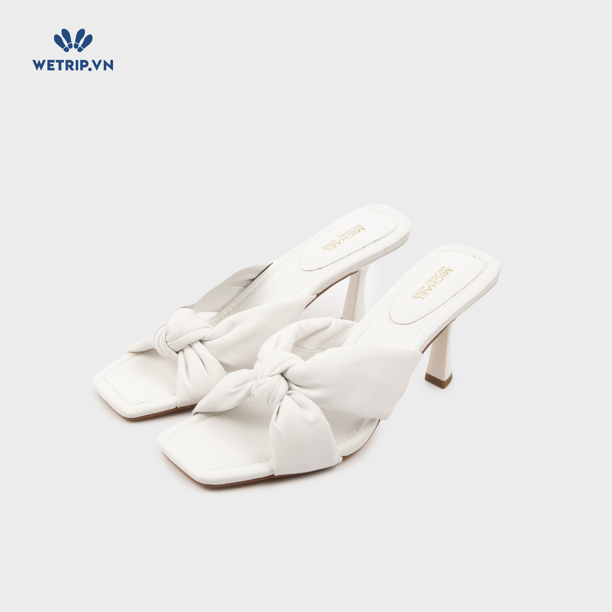 Sandals Cao Gót Wetrip_MKs (Trắng) Mã SDCG-MK-014-B