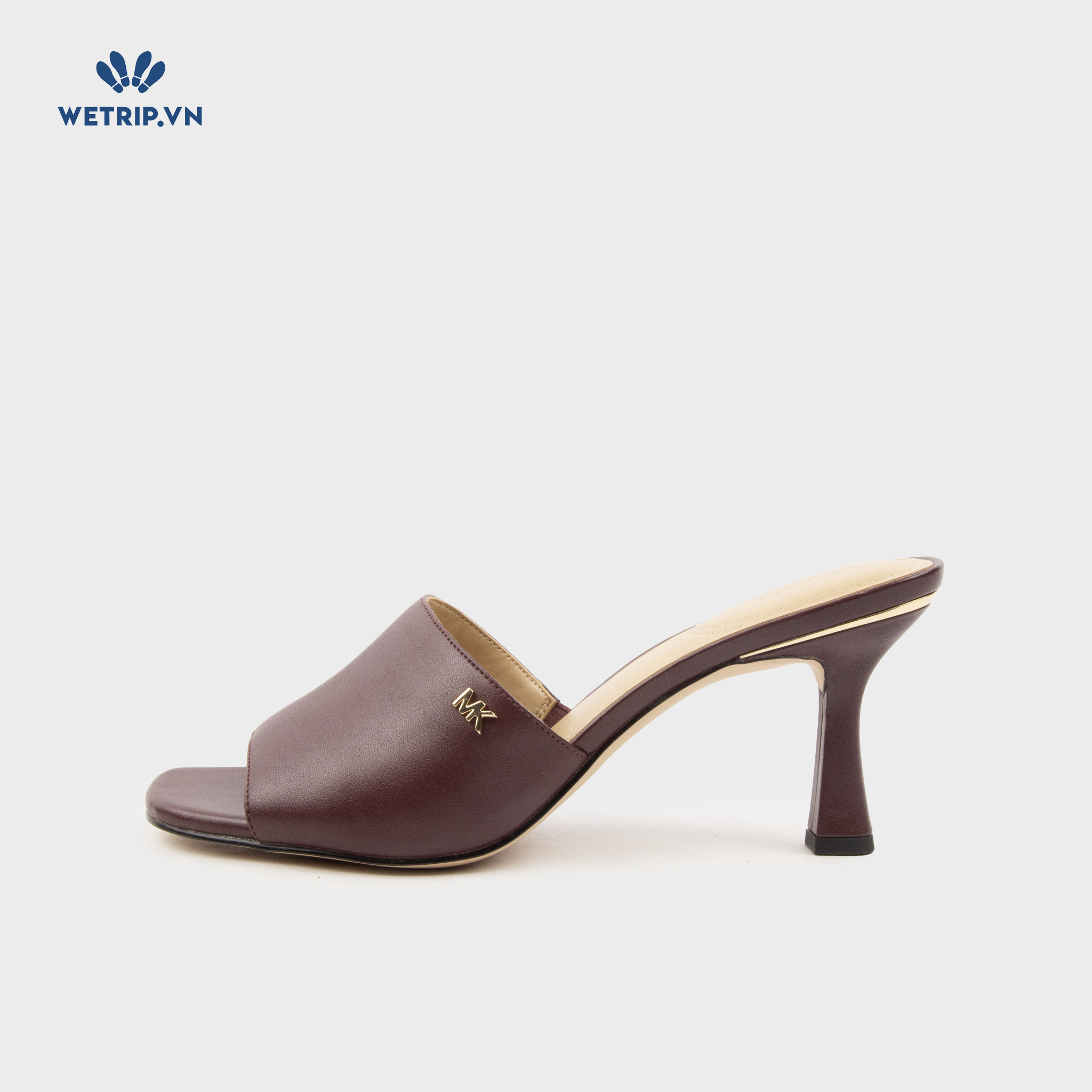 Sandals Cao Gót Wetrip_MKs (Đỏ da) Mã SDCG-MK-015-I