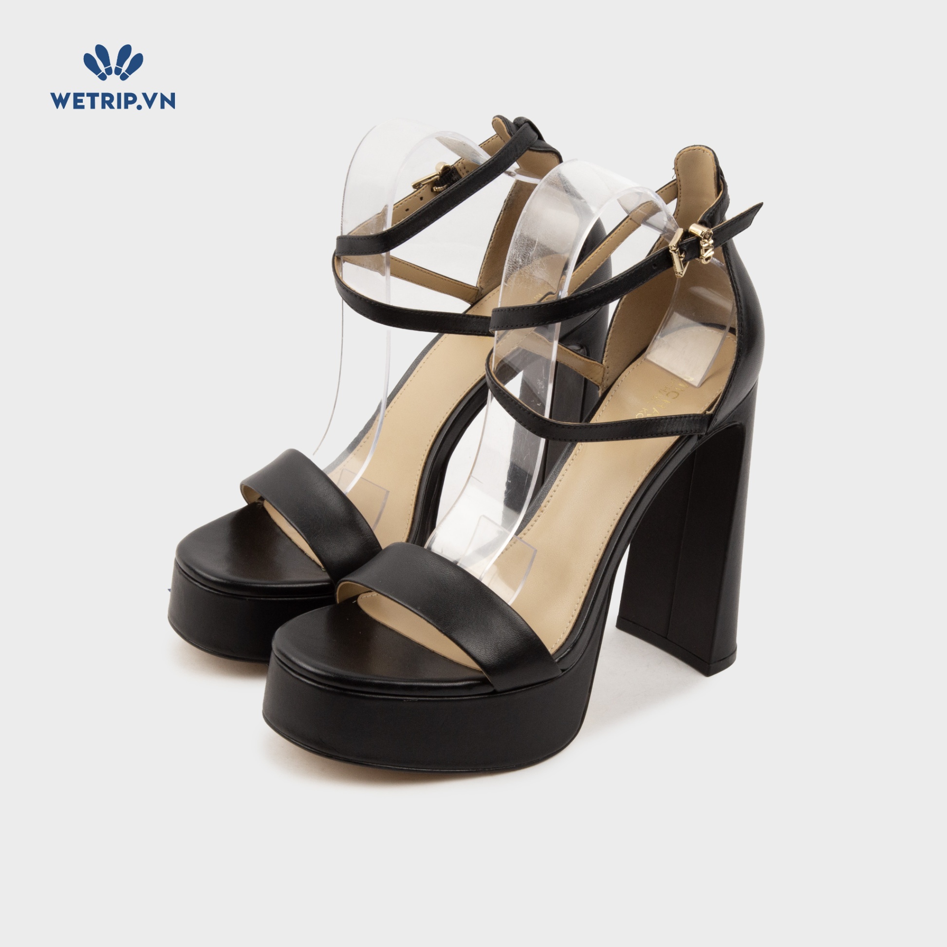 Sandals Cao Gót Wetrip_MKs (Đen) Mã SDCG-MK-080-A
