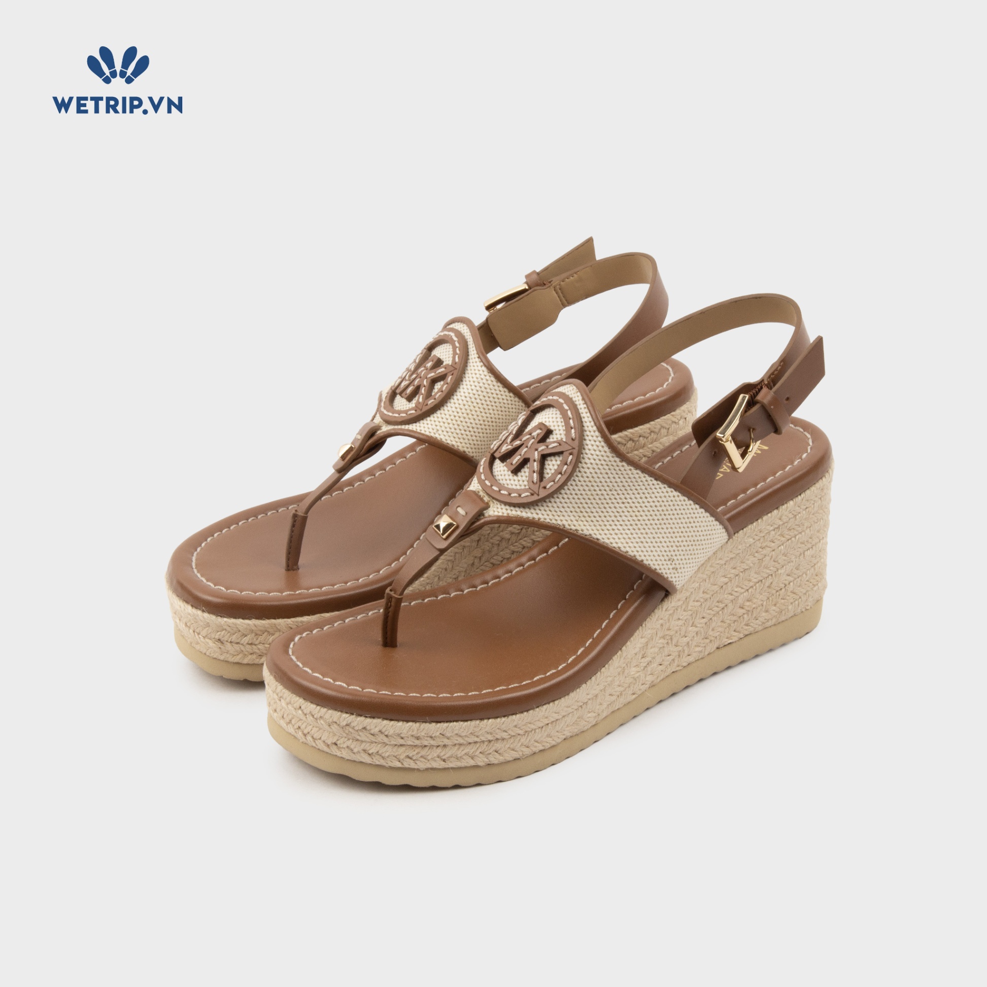 Sandal Xuồng Wetrip_MKs (Quai trắng) Mã SDX-MK-016-B