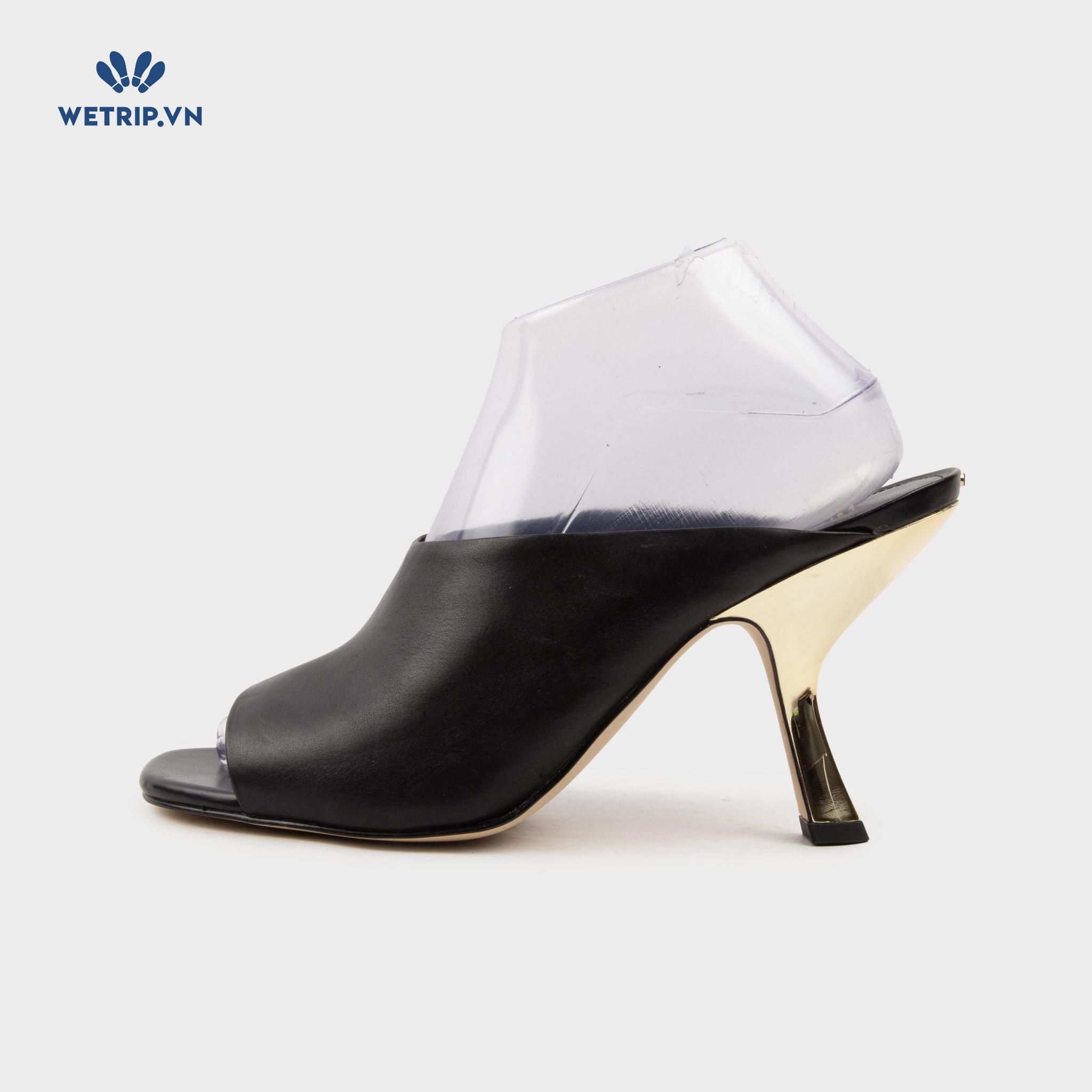 Sandals Cao Gót Wetrip_MKs (Đen) Mã SDCG-MK-077-A