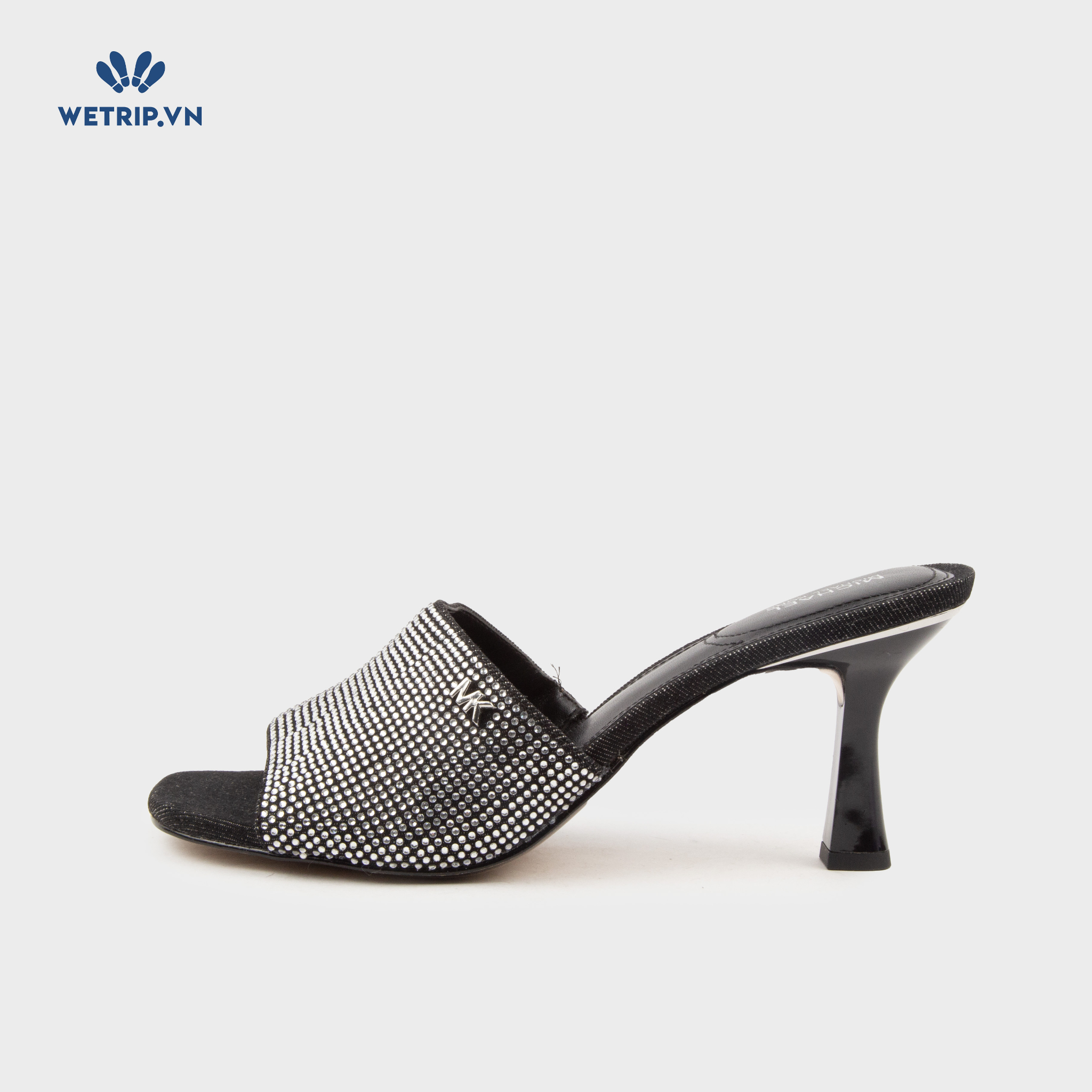 Sandals Cao Gót Wetrip_MKs (Đen đá trắng) Mã SDCG-MK-015-F