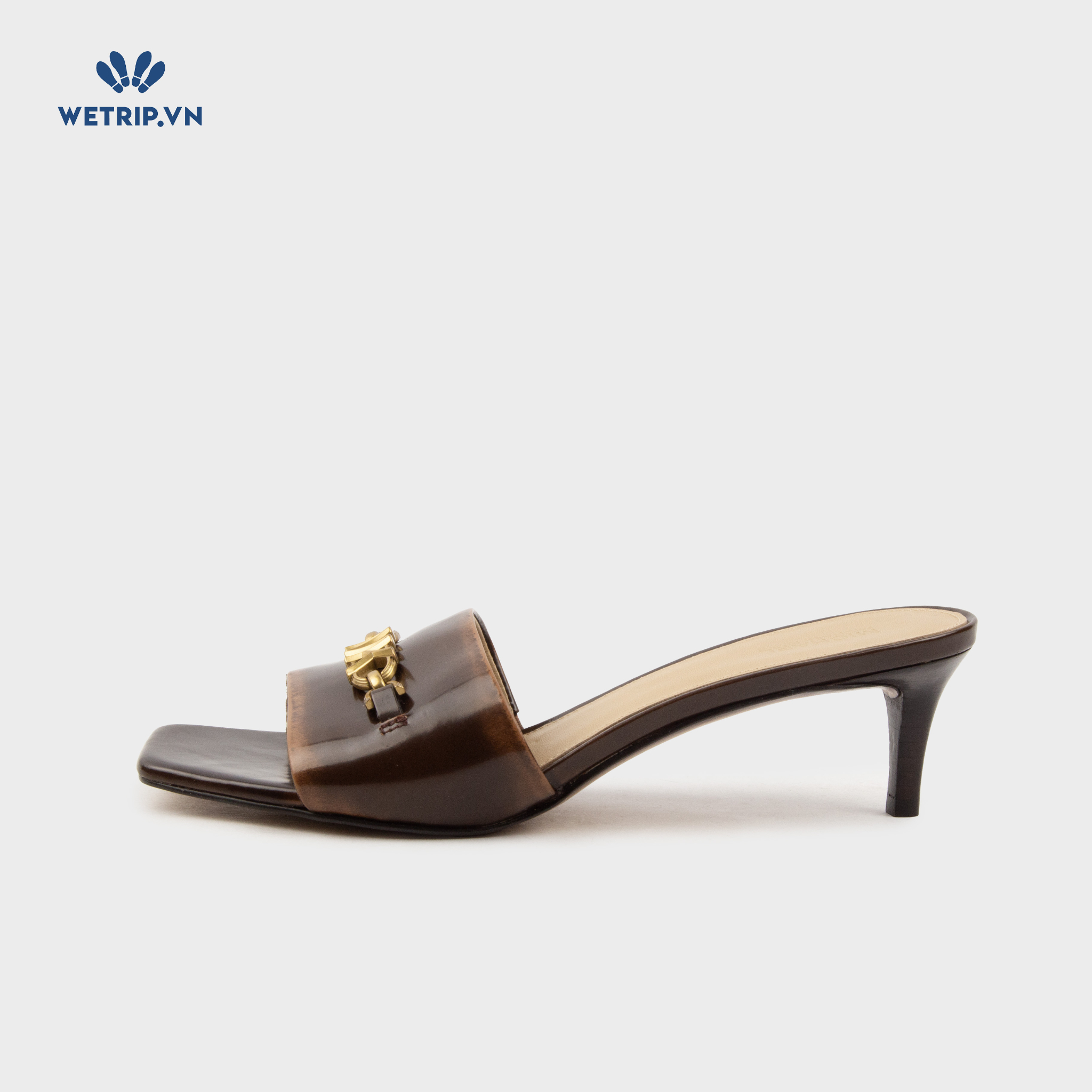 Sandals Cao Gót Wetrip_MKs (Nâu) Mã SDCG-MK-064-C