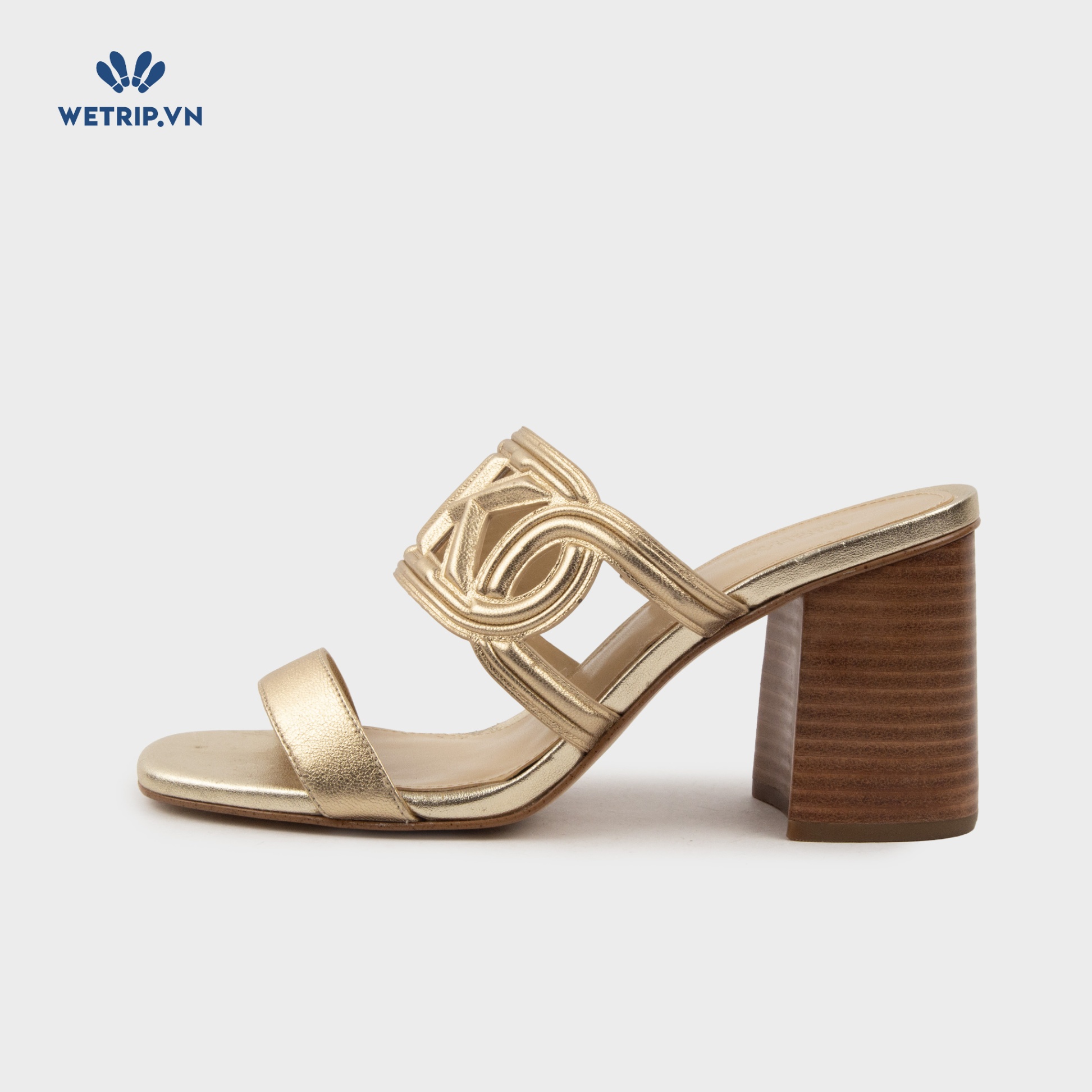 Sandals Cao Gót Wetrip_MKs (Vàng) Mã SDCG-MK-012-E