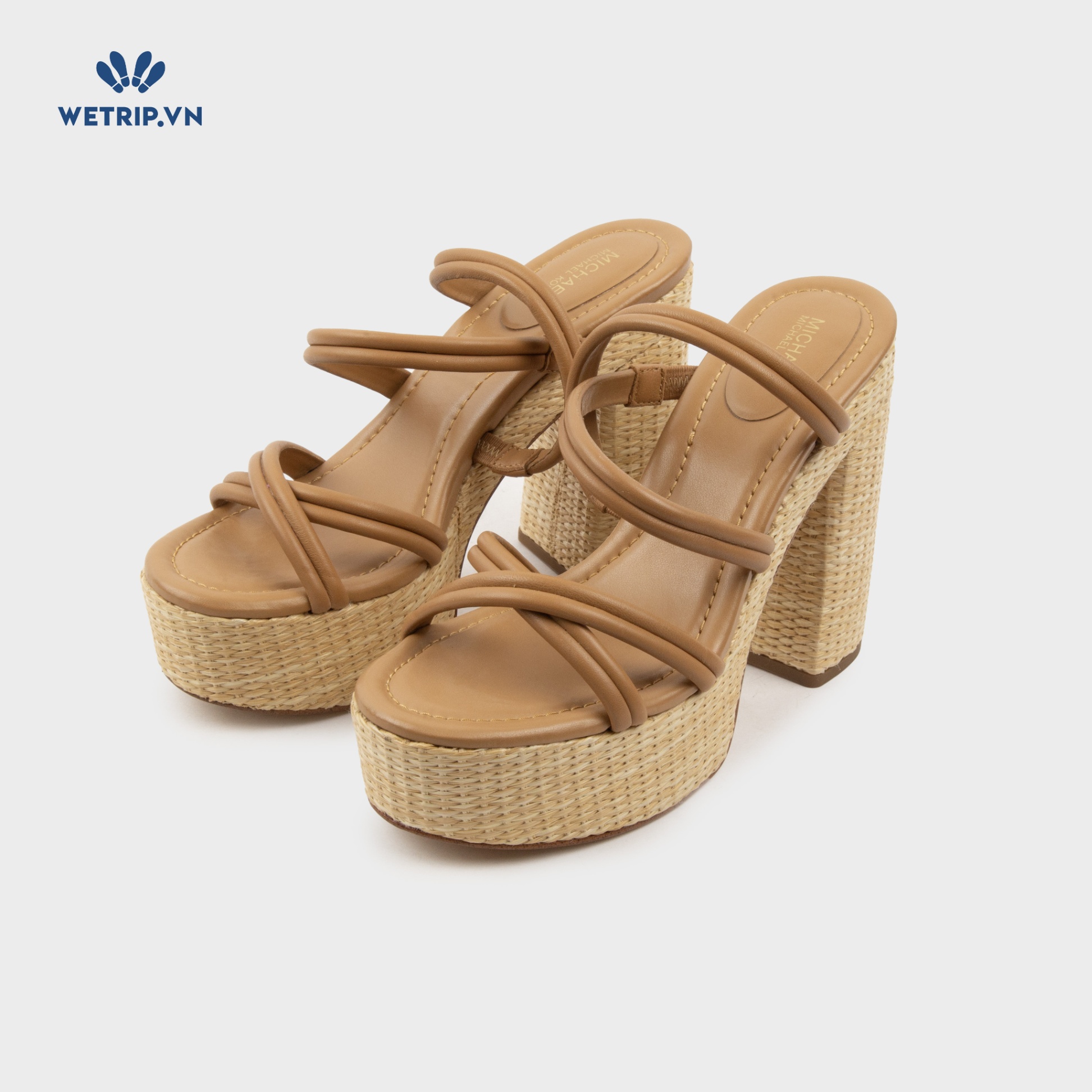 Sandals Cao Gót Wetrip_MKs (Nâu) Mã SDCG-MK-022-B