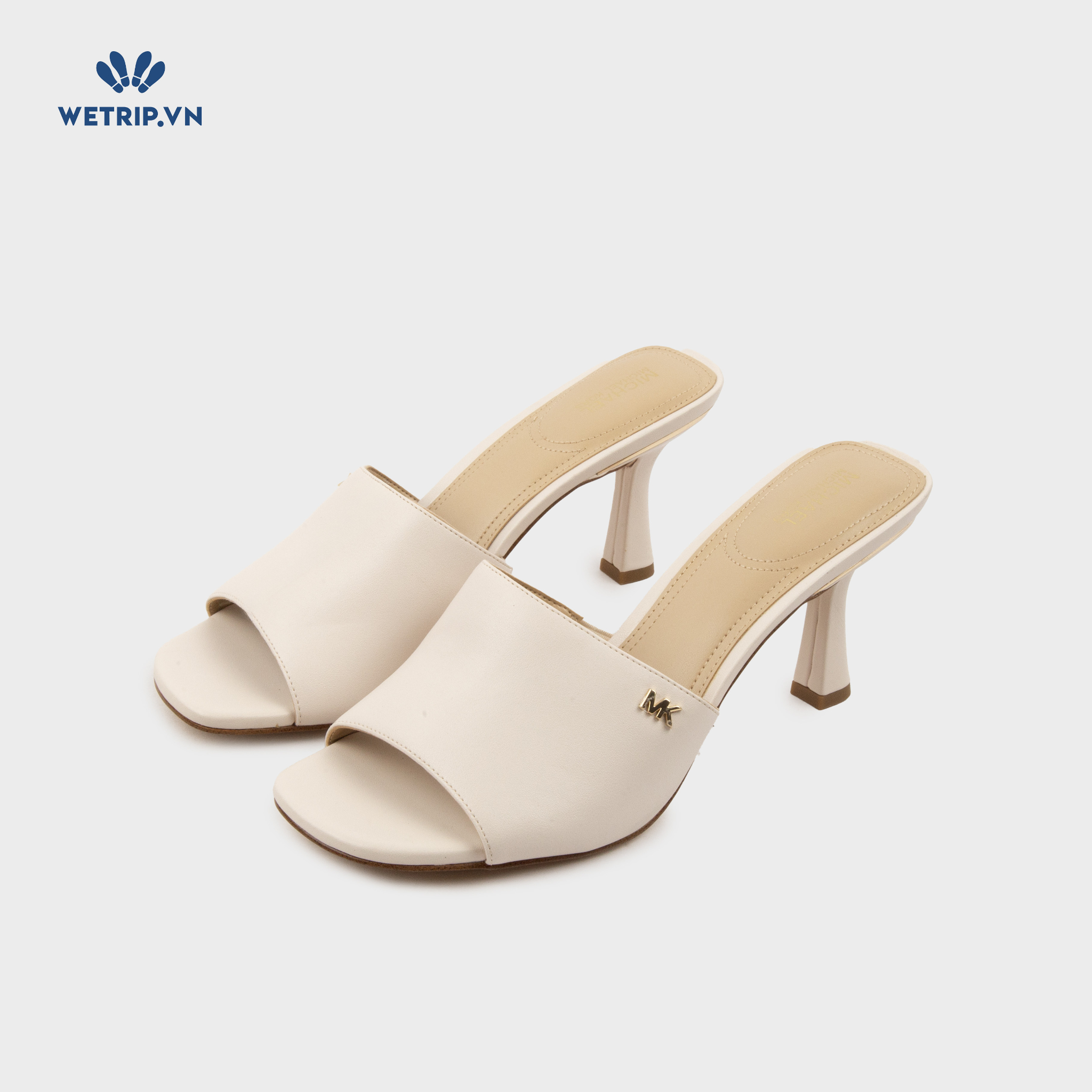 Sandals Cao Gót Wetrip_MKs (Trắng da) Mã SDCG-MK-015-H