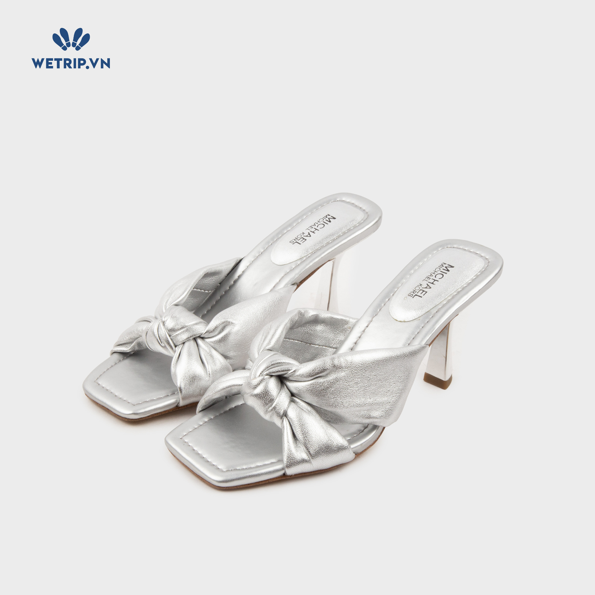Sandals Cao Gót Wetrip_MKs (Bạc) Mã SDCG-MK-014-E
