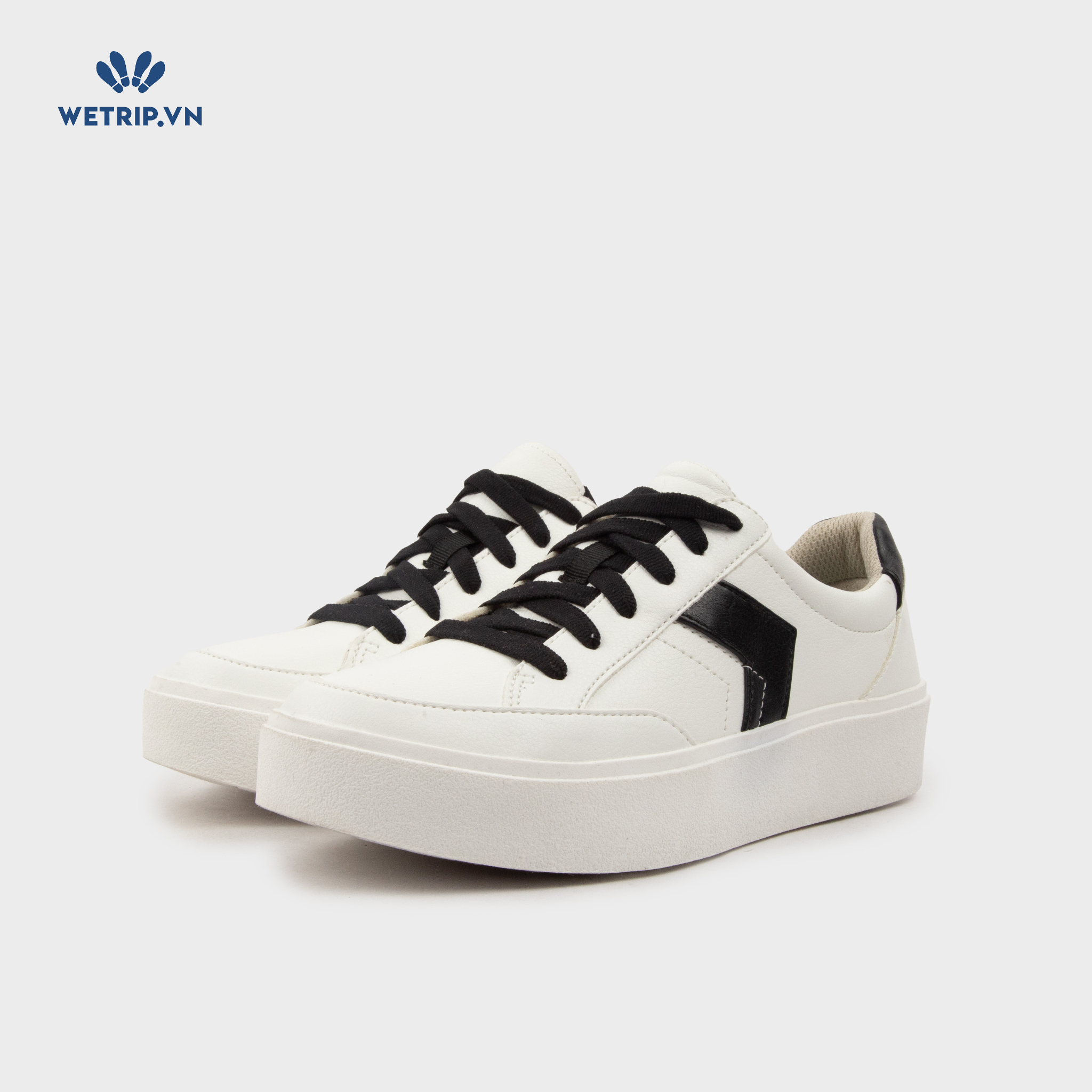 Sneaker Dr.Sholl's (Trắng gót đen) Mã SN-DRS-013-C