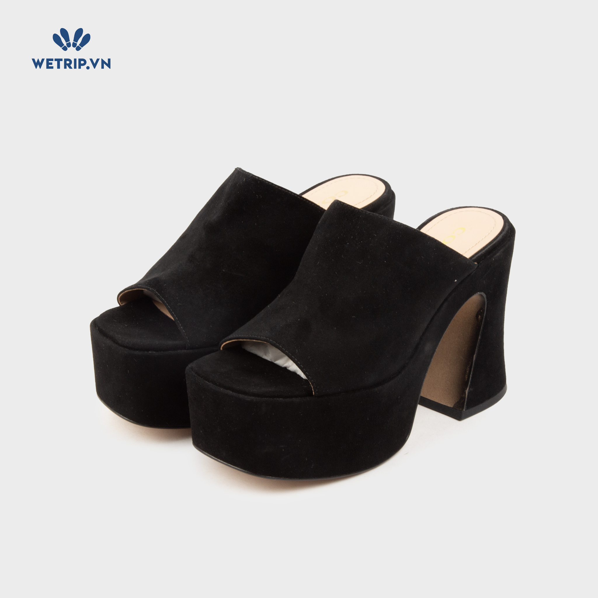 Sandal Cao Gót Coach (Đen) Mã SDCG-COA-004-A