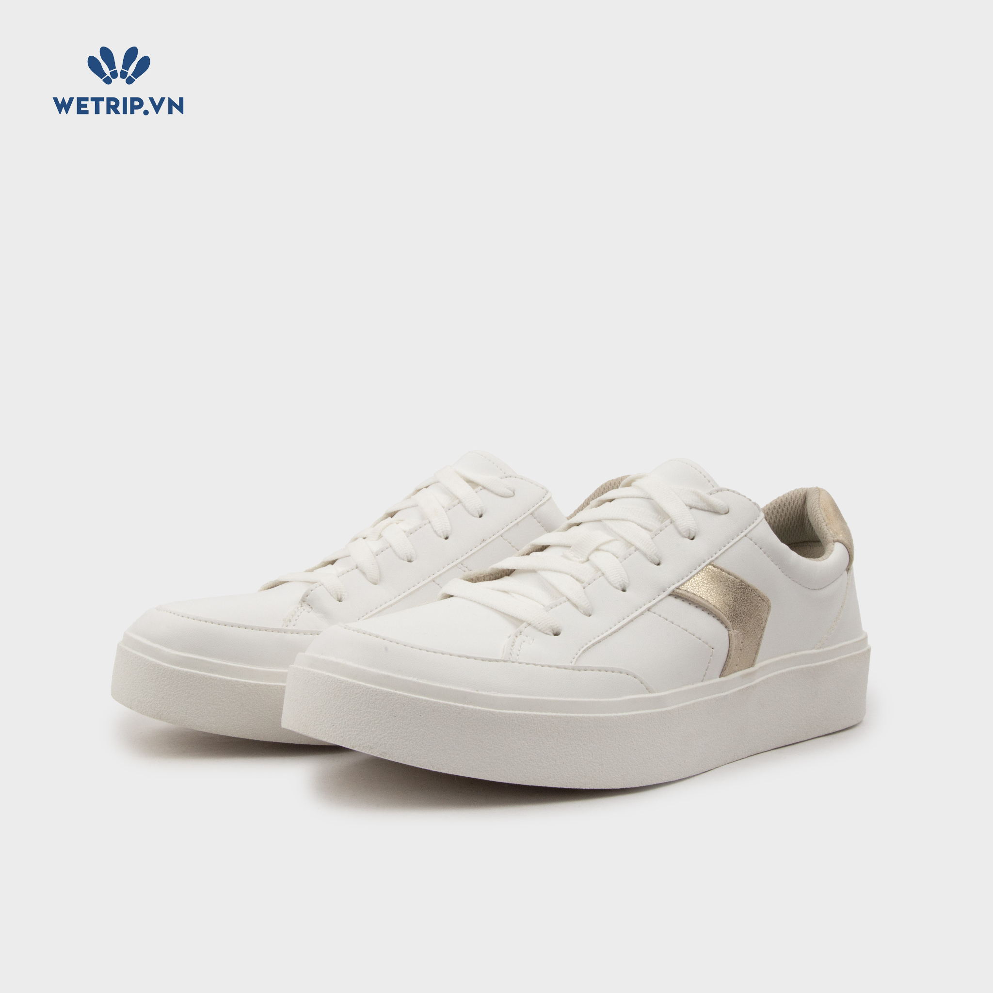 Sneaker Dr.Sholl's (Trắng gót vàng) Mã SN-DRS-013-E