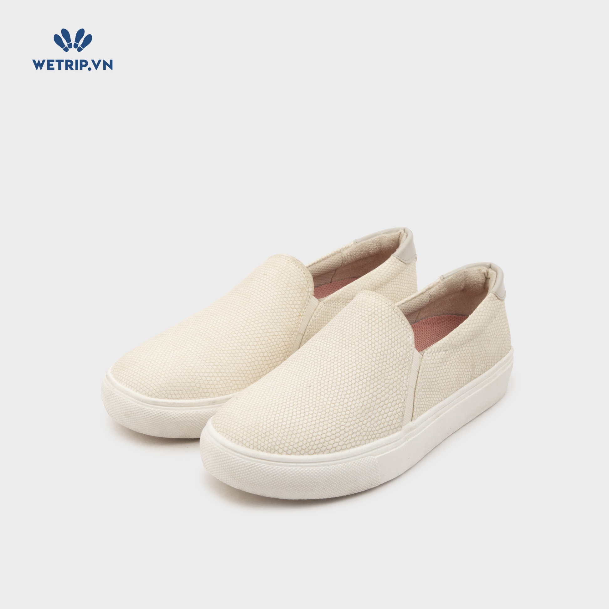 Slipon Dr.Sholl's (Trắng xanh) Mã SLO-DRS-006-G