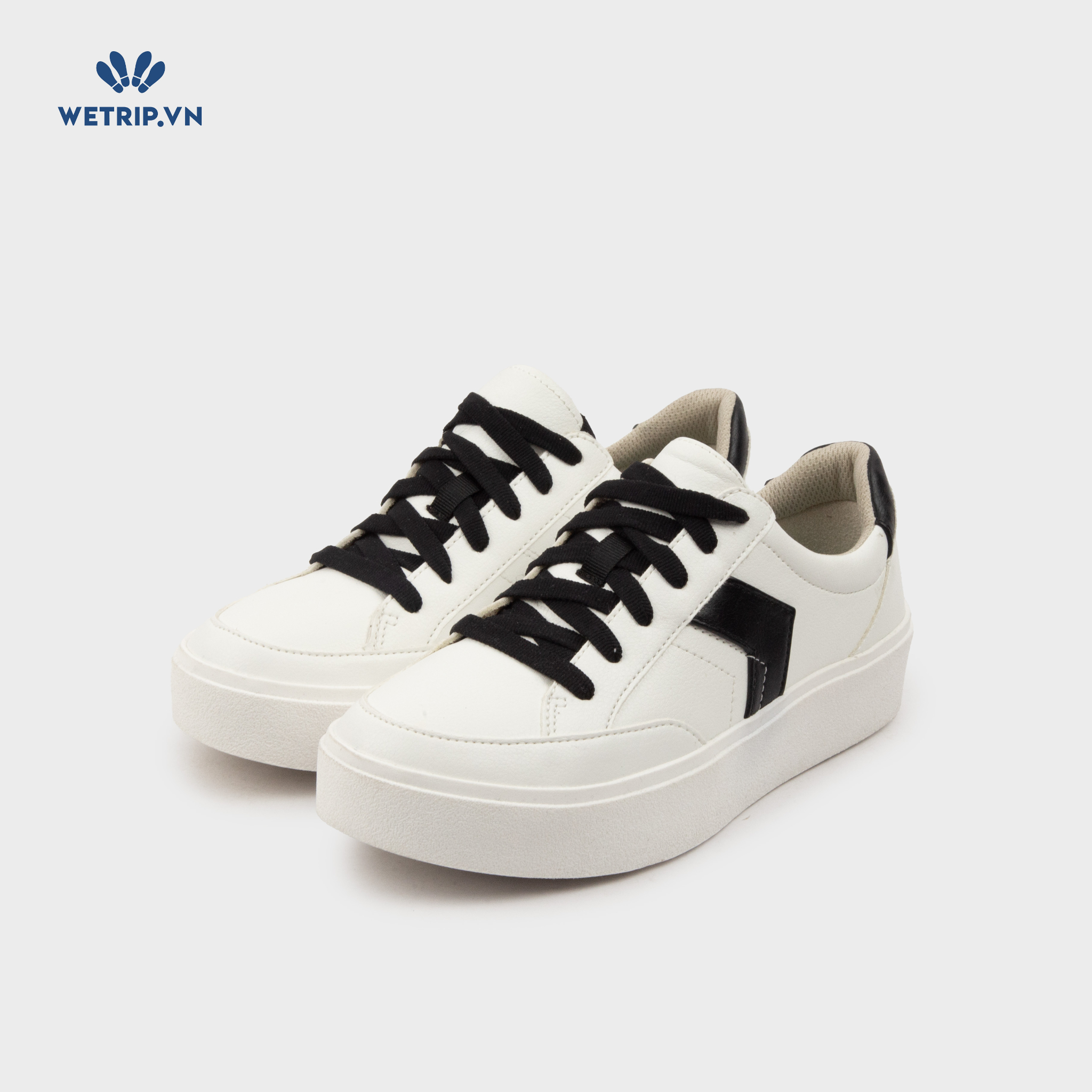 Sneaker Dr.Sholl's (Trắng gót đen) Mã SN-DRS-013-C