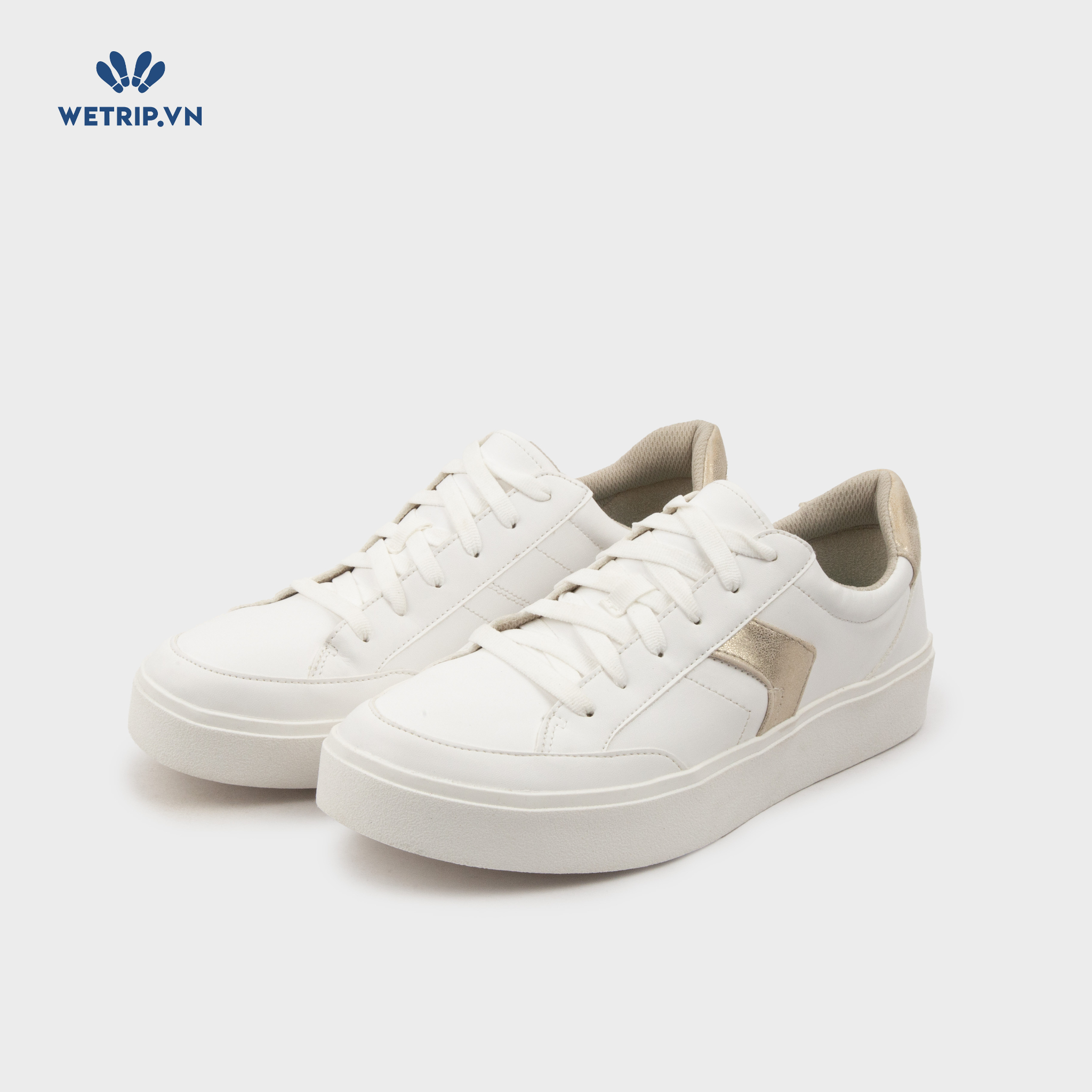 Sneaker Dr.Sholl's (Trắng gót vàng) Mã SN-DRS-013-E