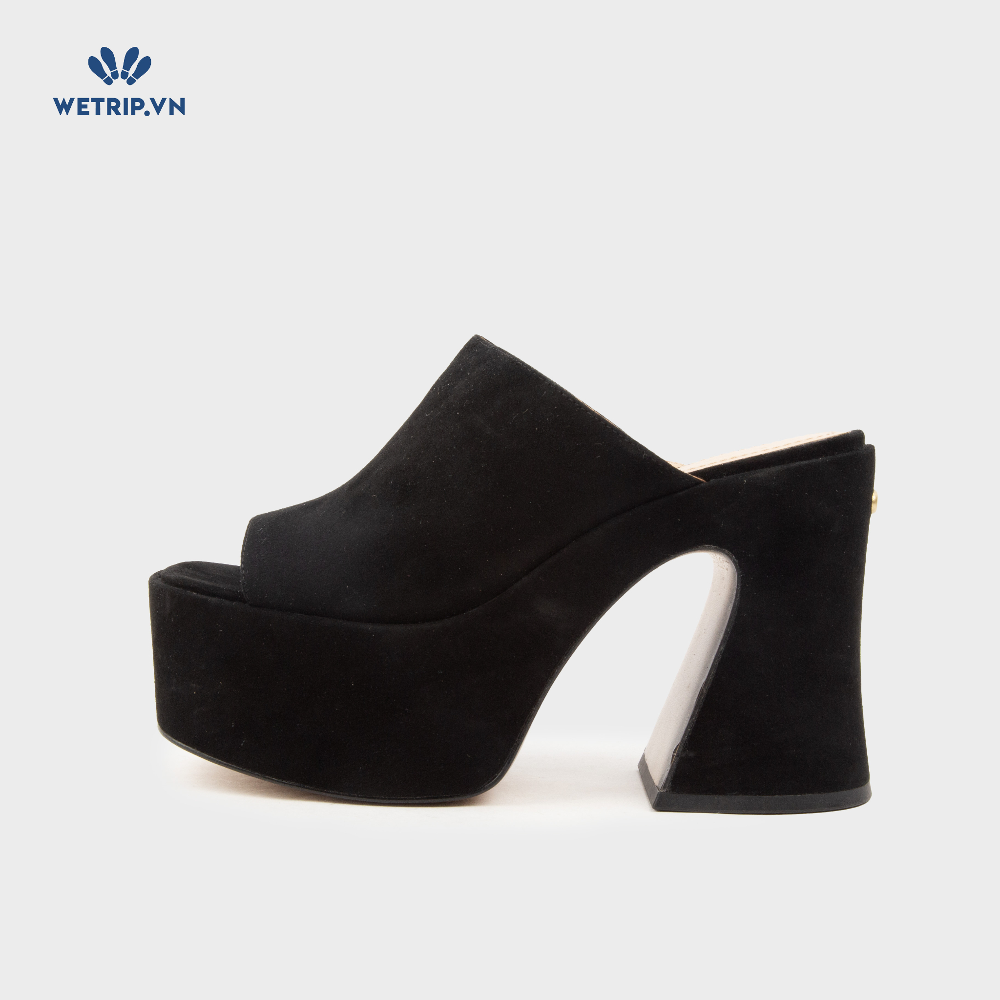 Sandal Cao Gót Coach (Đen) Mã SDCG-COA-004-A