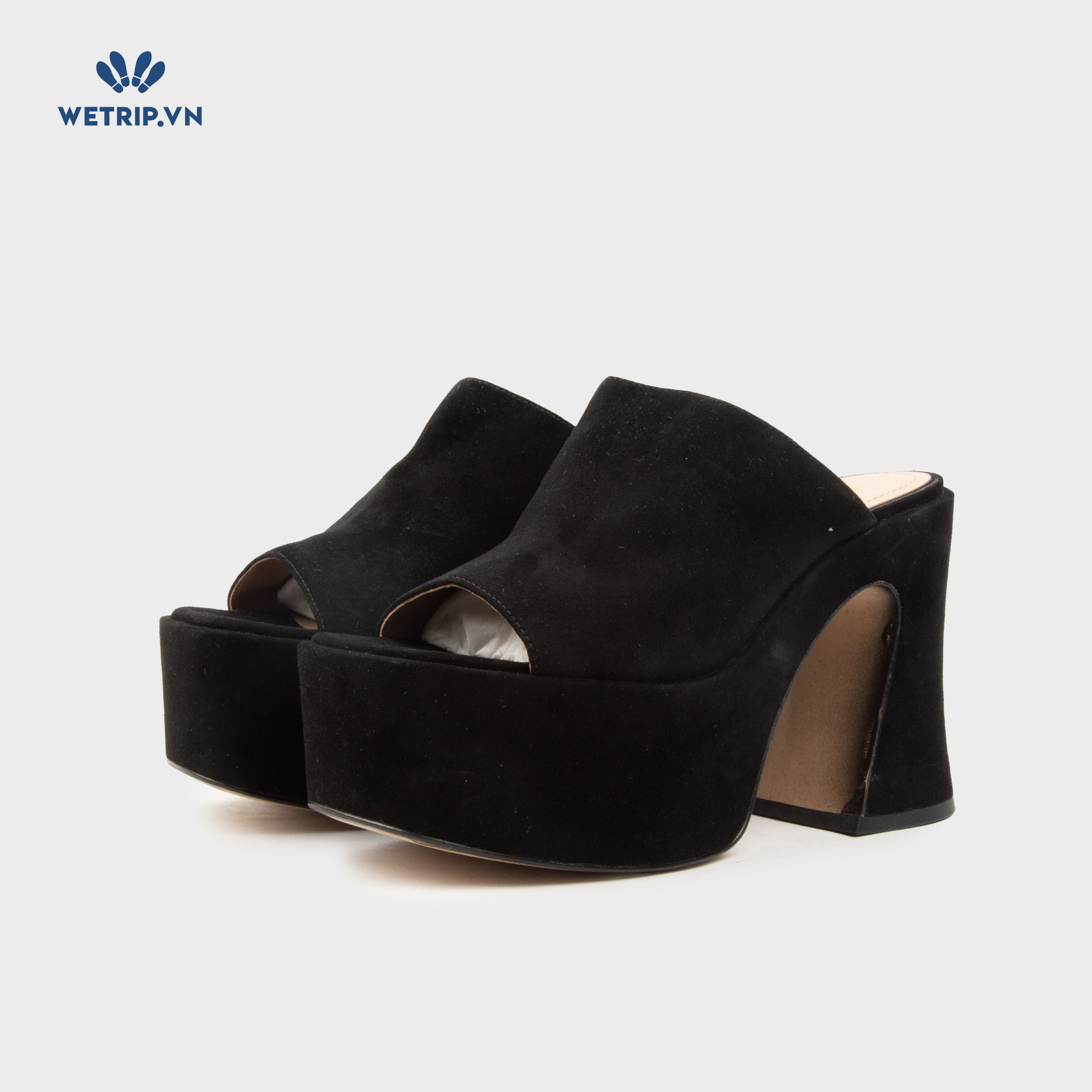 Sandal Cao Gót Coach (Đen) Mã SDCG-COA-004-A