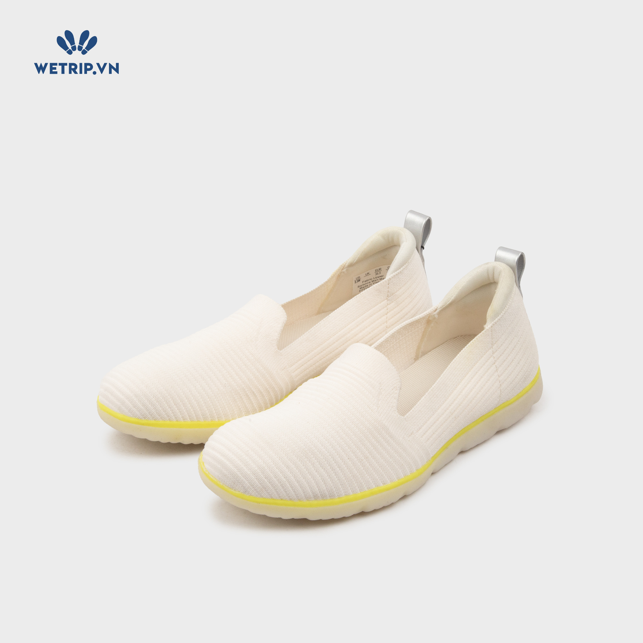 Slip-On RYKA (Trắng) Mã SLO-RYKA-010-B
