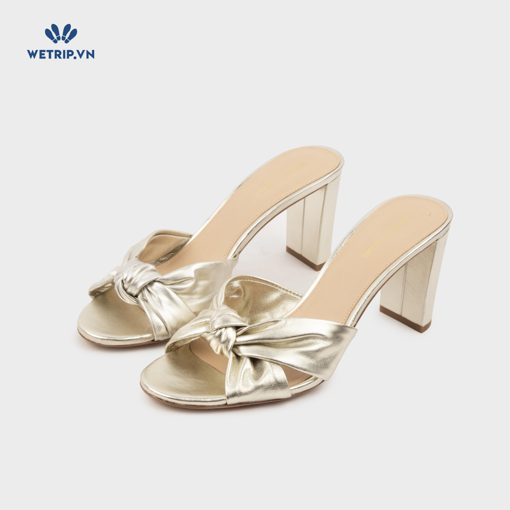 Sandal Cao Gót Veronica Beard (Ánh bạc) Mã SDCG-VAB-006-B