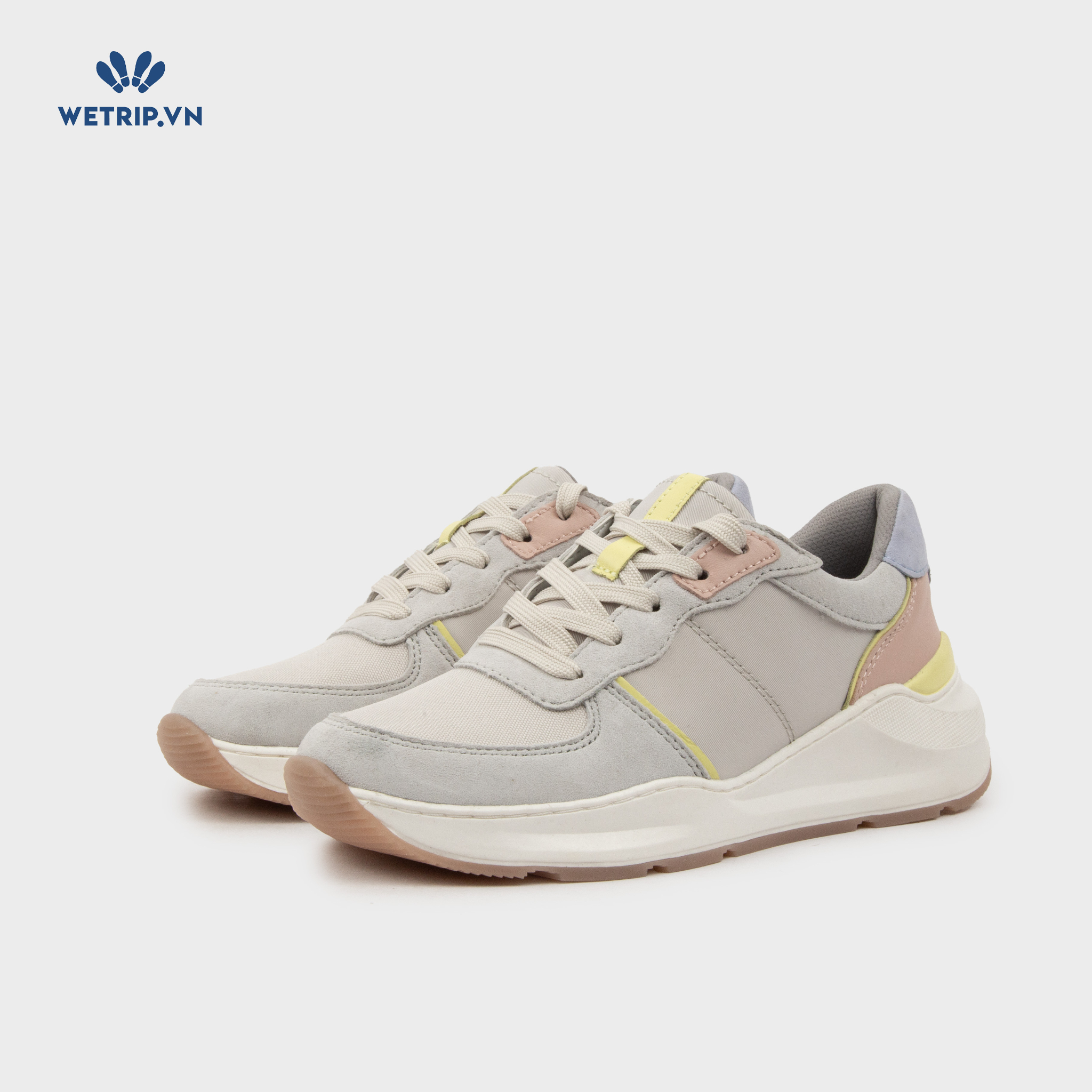 Sneaker Naturalizer (Xám gót xanh) Mã SN-NL-031-A