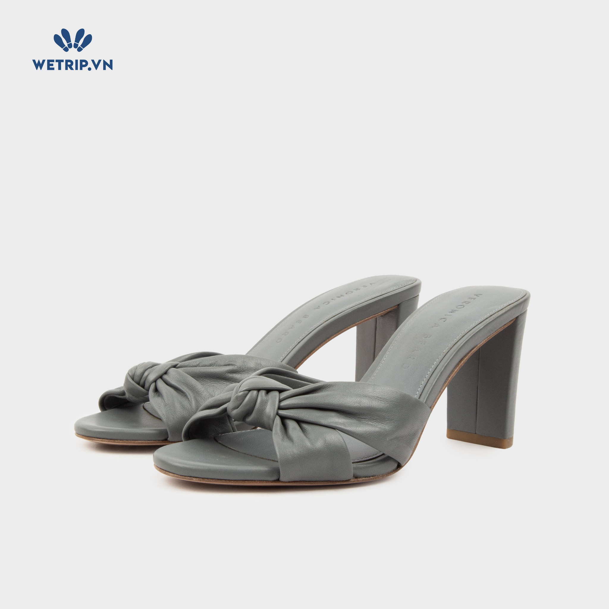 Sandal Cao Gót Veronica Beard (Xanh) Mã SDCG-VAB-006-E