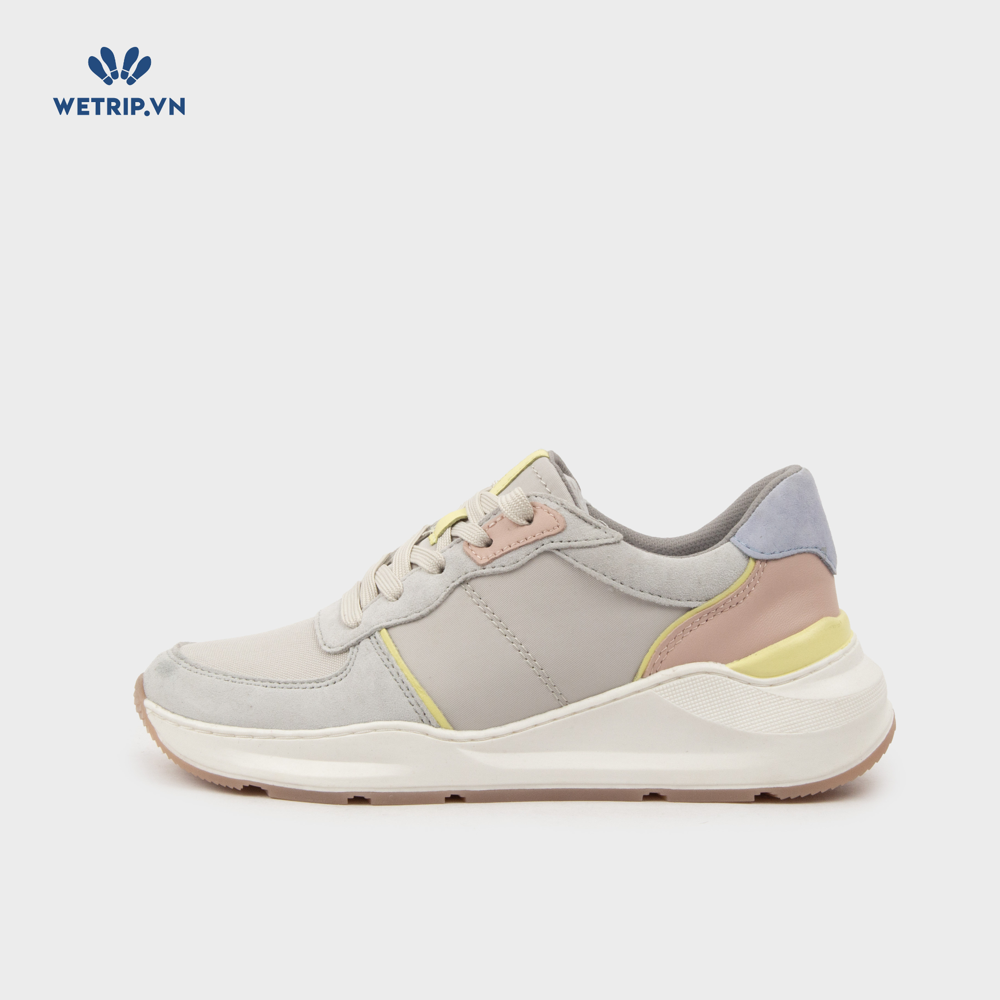 Sneaker Naturalizer (Xám gót xanh) Mã SN-NL-031-A