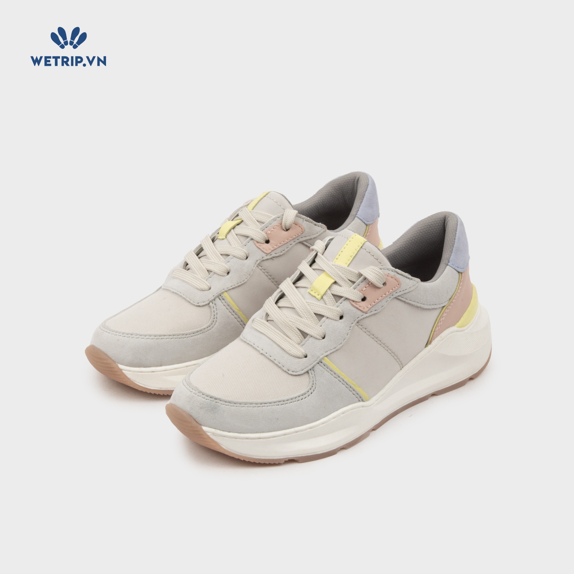 Sneaker Naturalizer (Xám gót xanh) Mã SN-NL-031-A