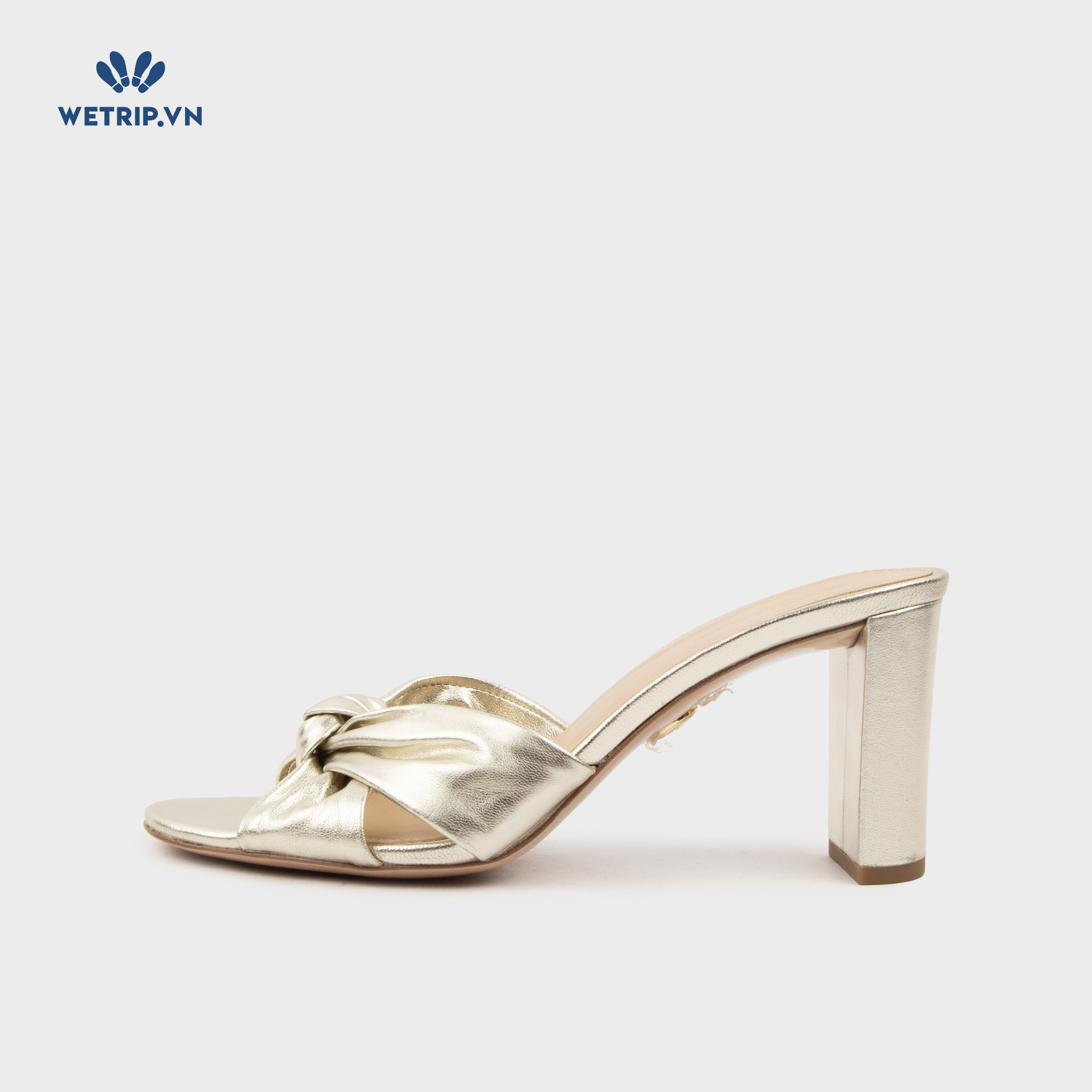 Sandal Cao Gót Veronica Beard (Ánh bạc) Mã SDCG-VAB-006-B