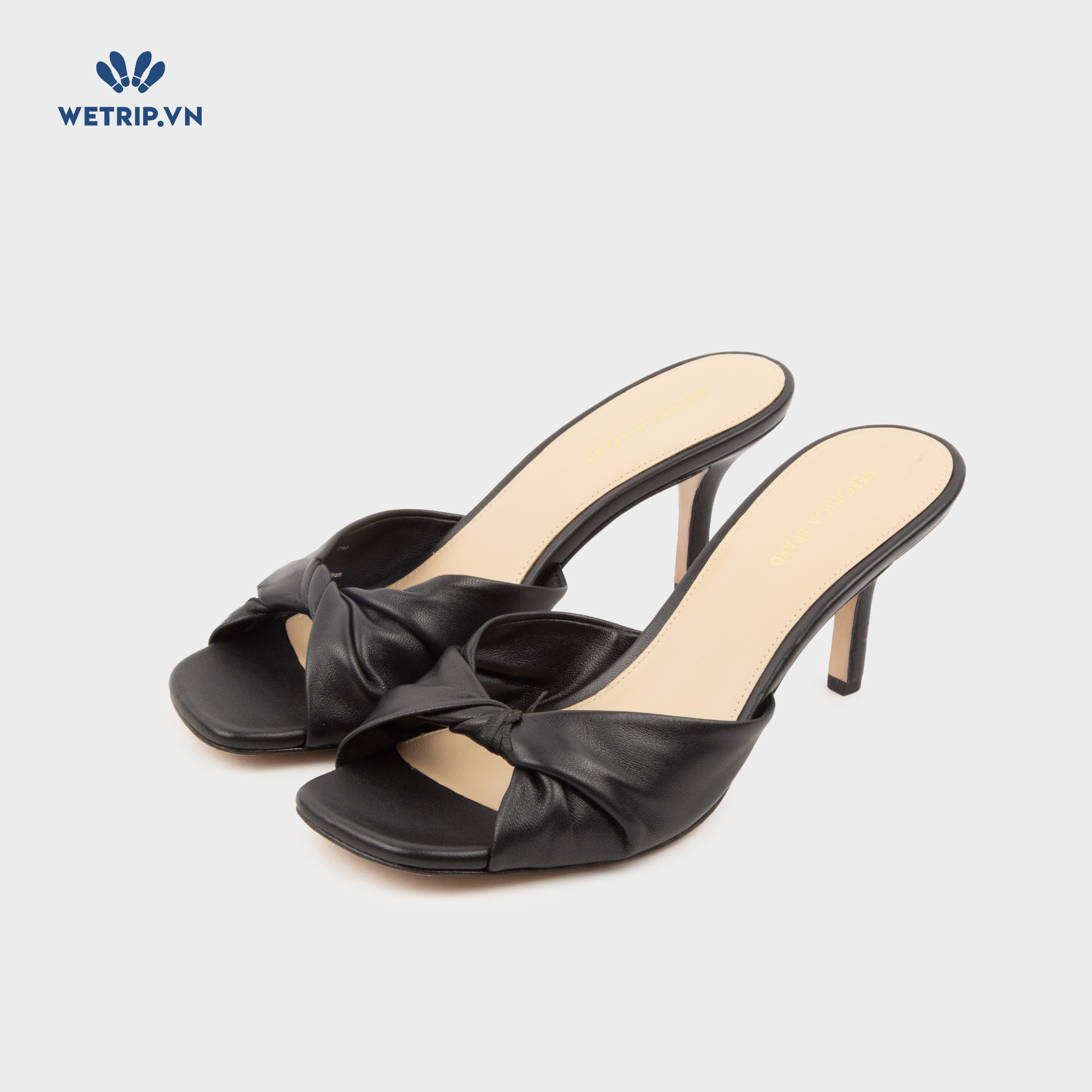Sandal Cao Gót Veronica Beard (Đen) Mã SDCG-VAB-005-A