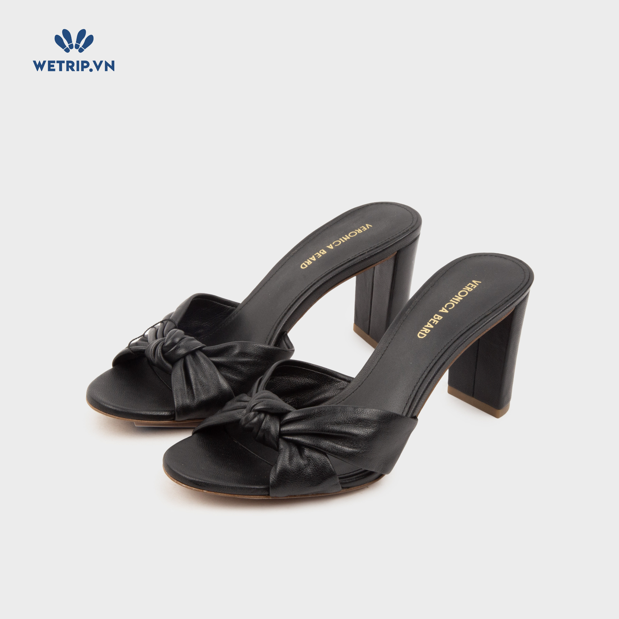 Sandal Cao Gót Veronica Beard (Đen) Mã SDCG-VAB-006-F