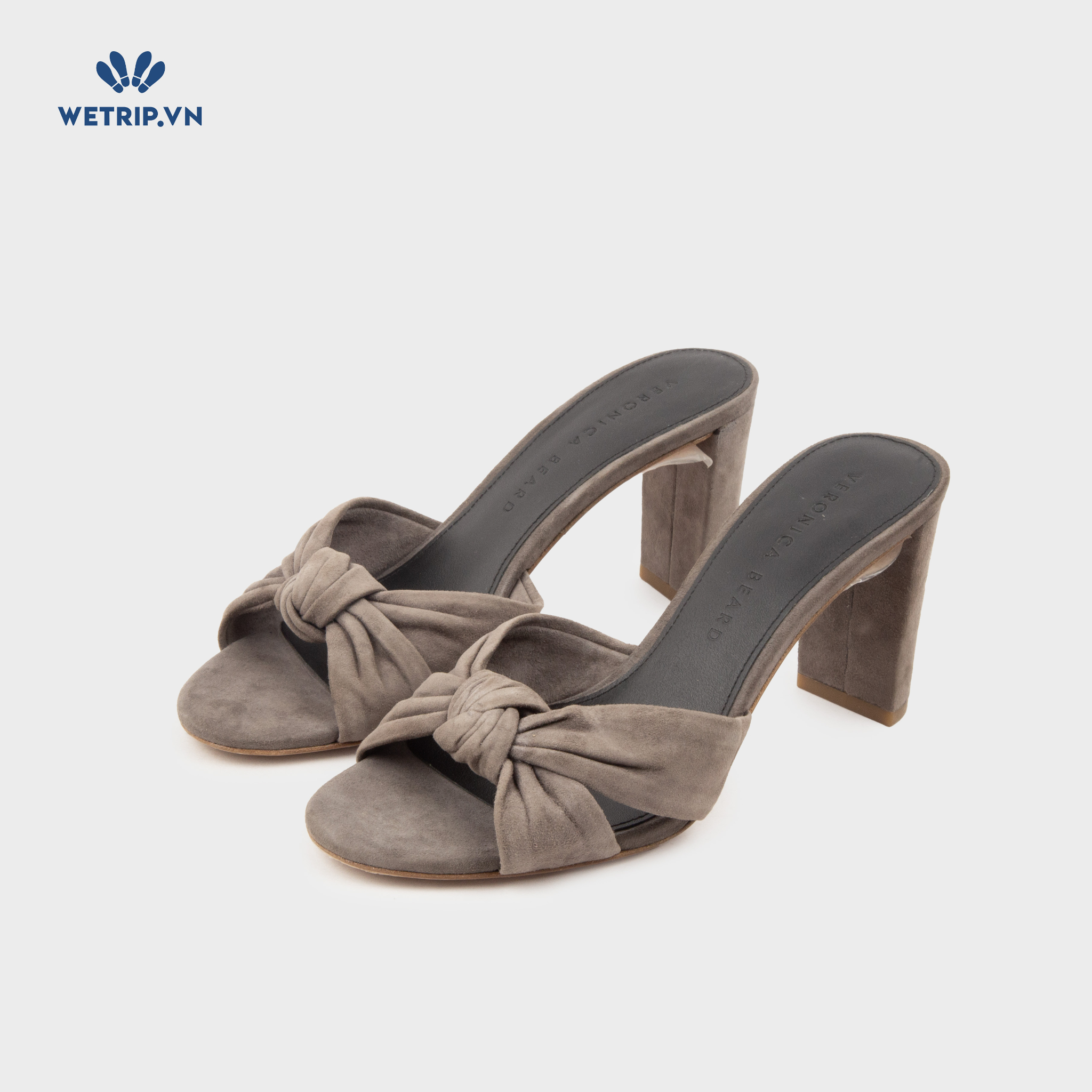 Sandal Cao Gót Veronica Beard (Xám) Mã SDCG-VAB-006-D