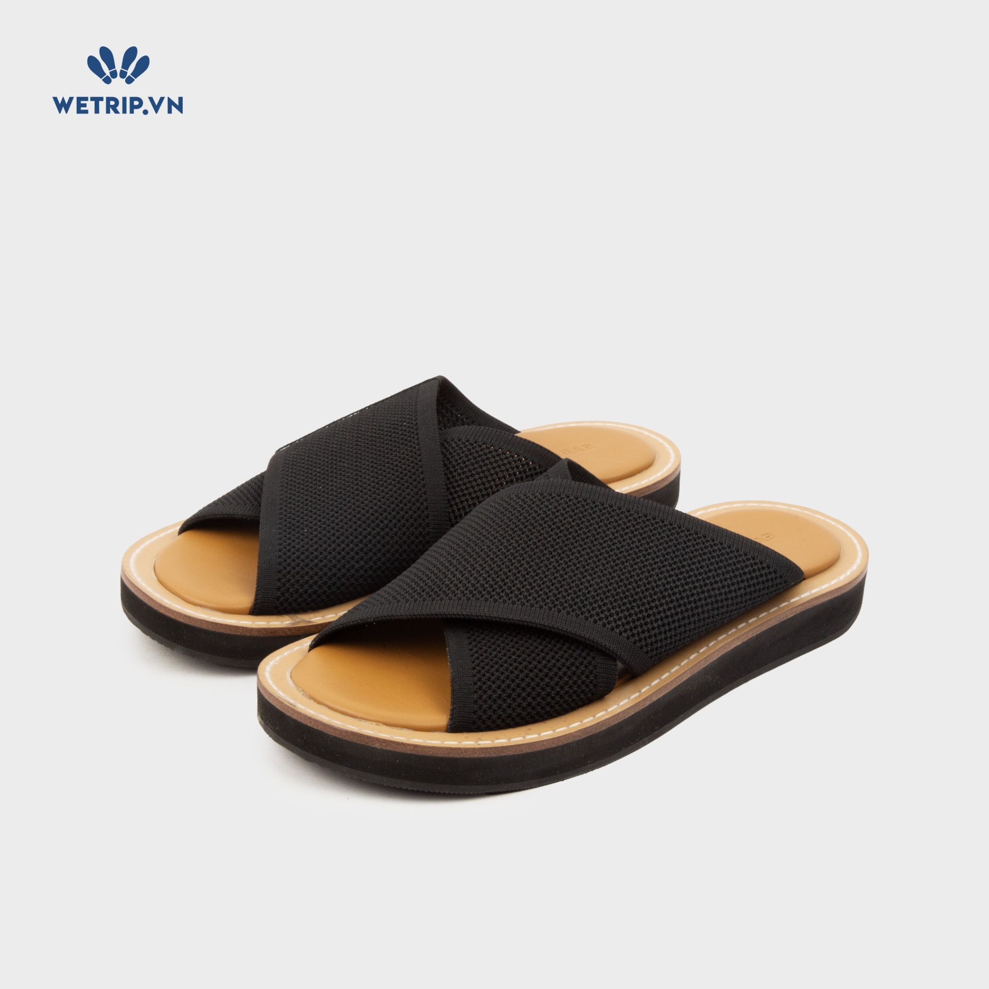 Sandal Everlane (Đen lót nâu) Mã SD-EVL-002-A1