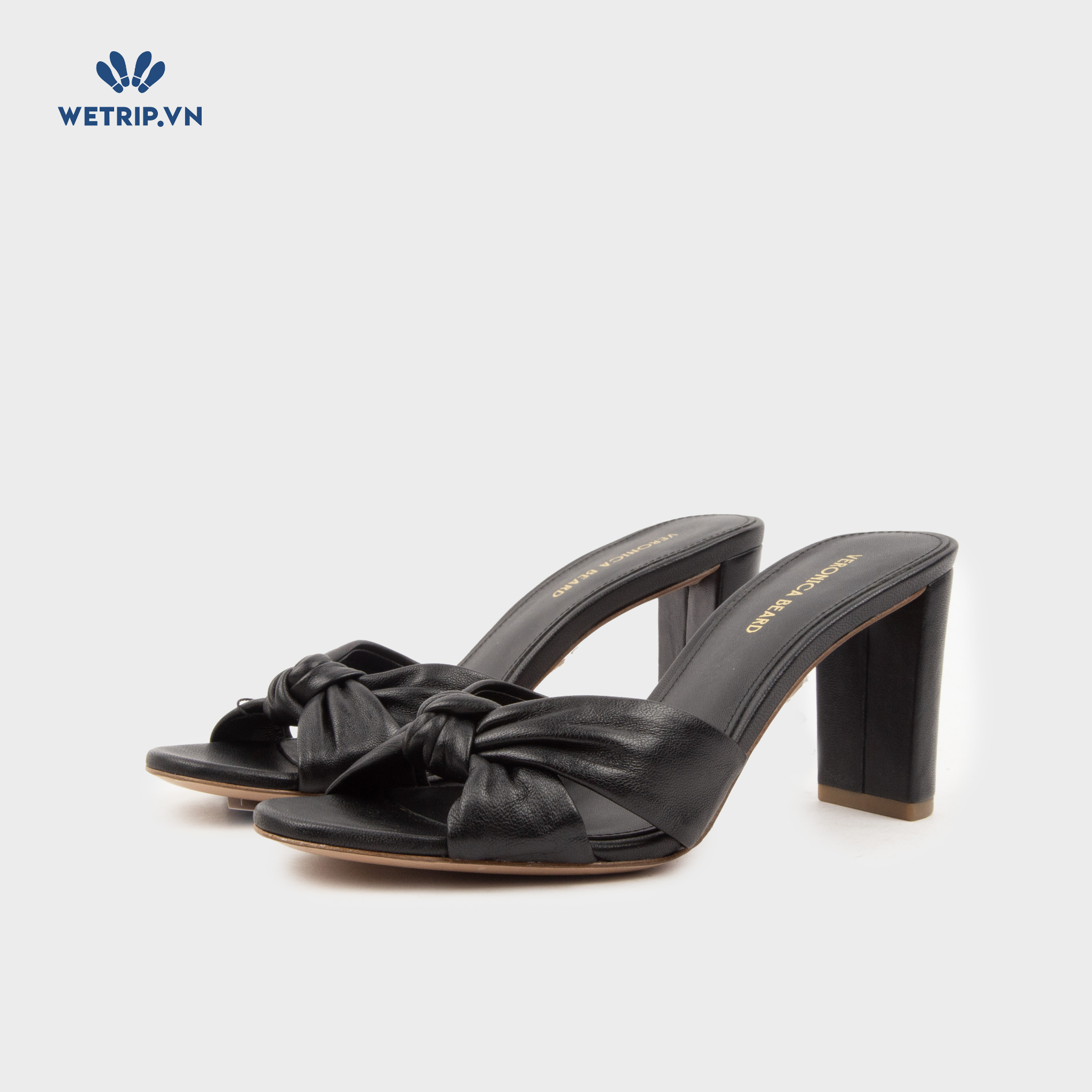 Sandal Cao Gót Veronica Beard (Đen) Mã SDCG-VAB-006-F