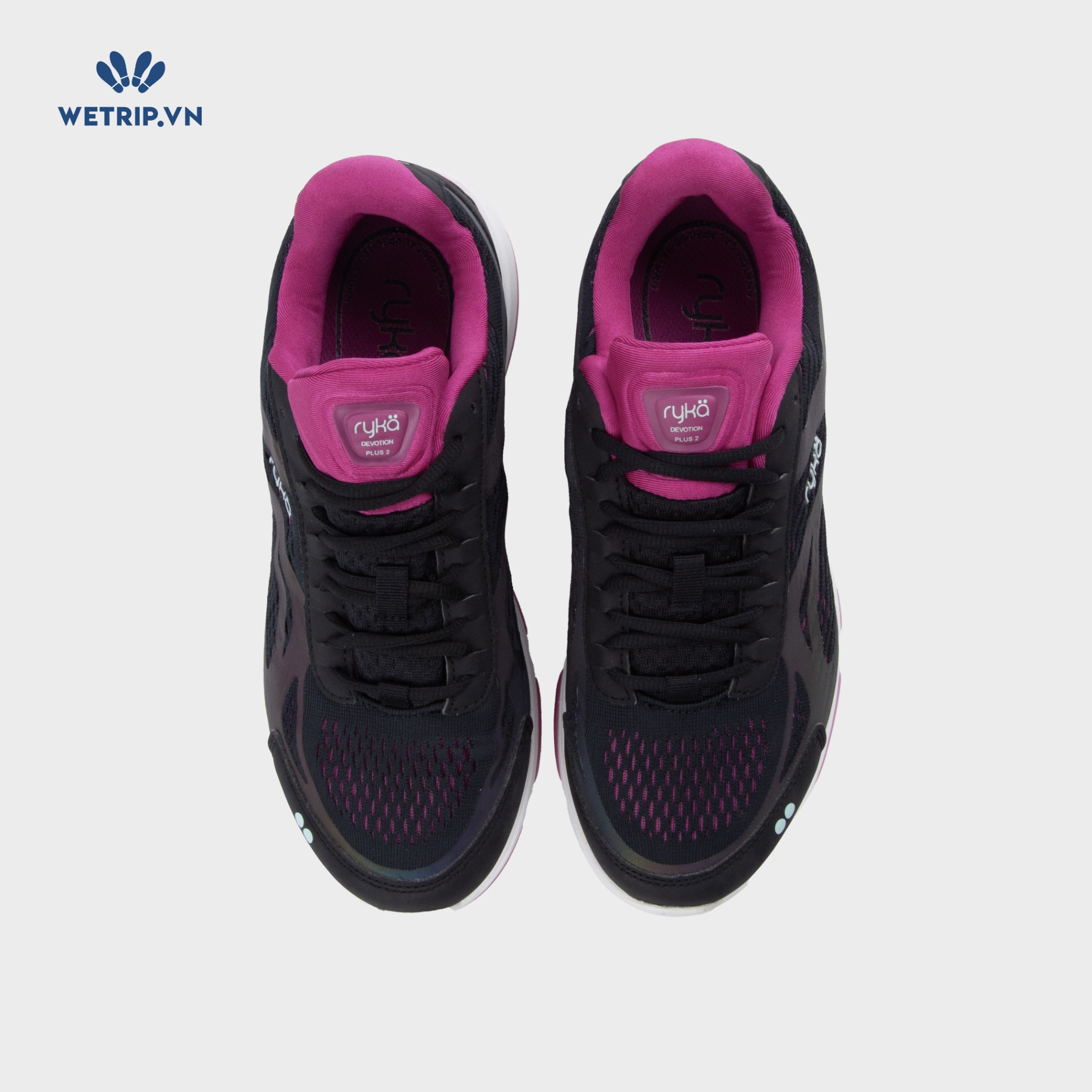 Sneakers RYKA (Đen cổ hồng) Mã SN-RYKA-007-G