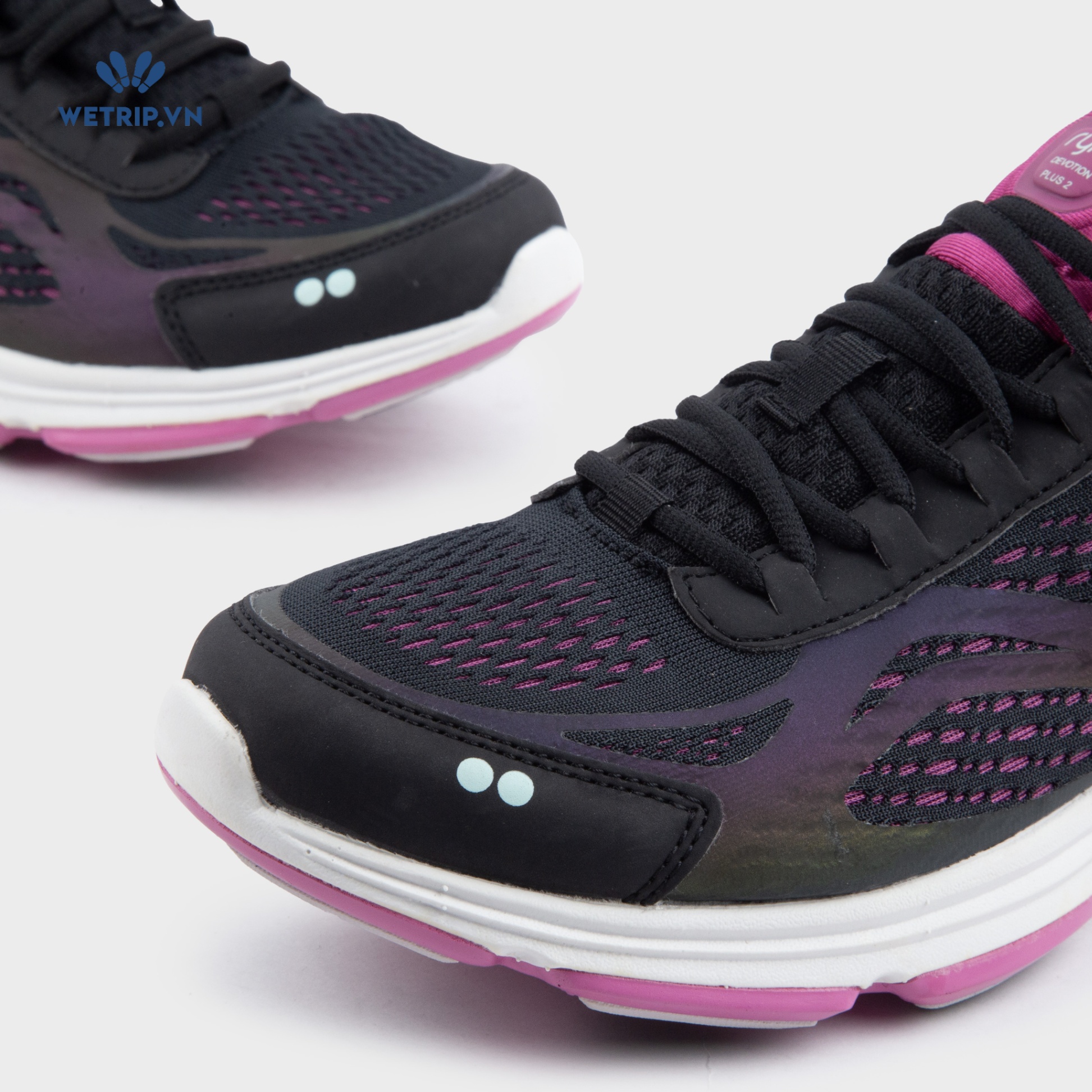 Sneakers RYKA (Đen cổ hồng) Mã SN-RYKA-007-G