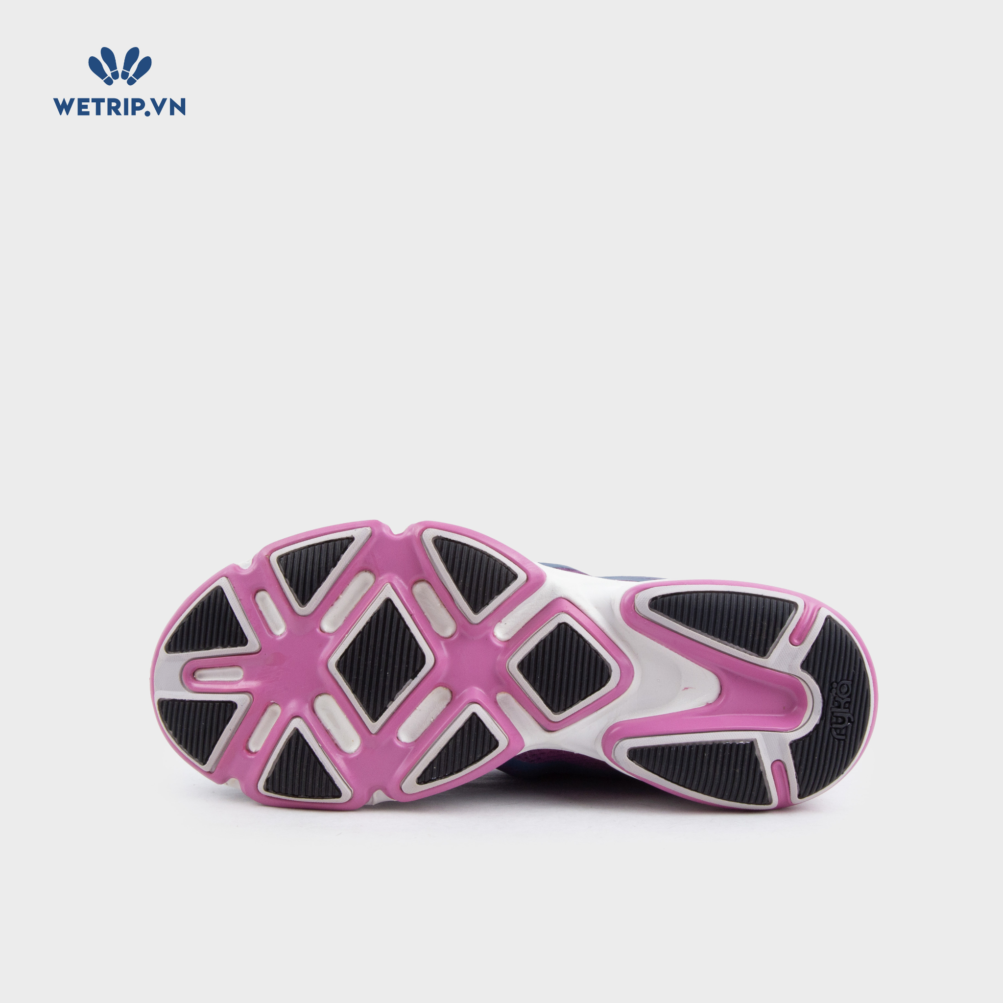 Sneakers RYKA (Xanh gót hồng) Mã SN-RYKA-007-F